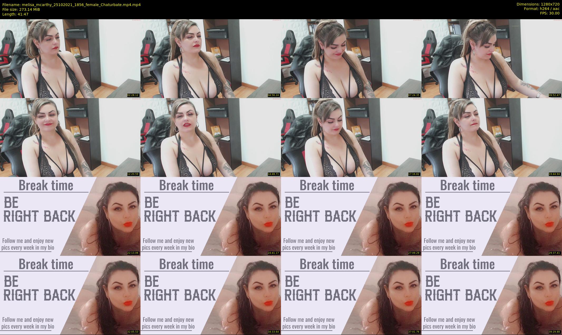 melisa_mcarthy — 42 minute Chaturbate couple cam show recording, 720p, Oct 25, 2021