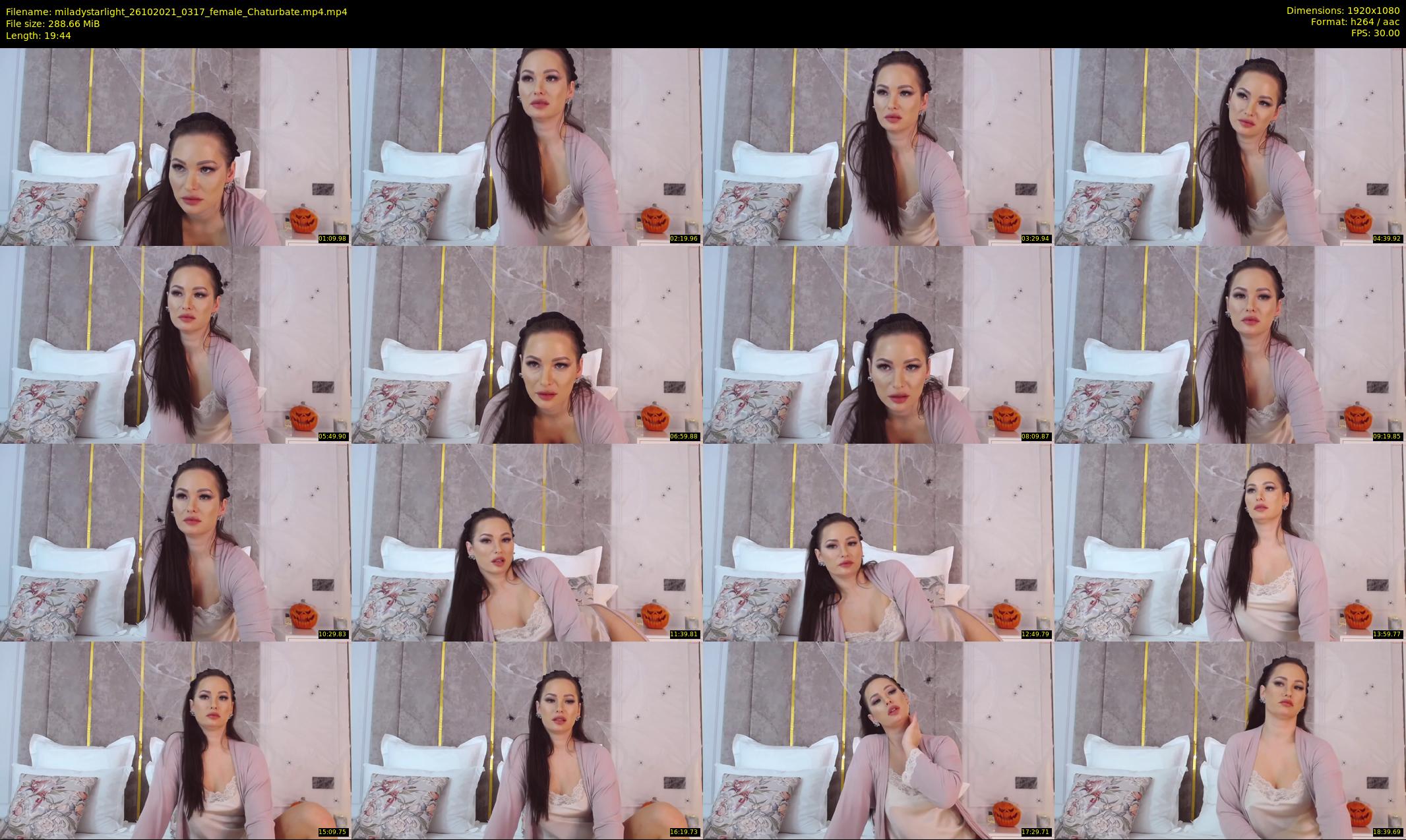 miladystarlight — 20 minute Chaturbate female cam show recording, 1080p, Oct 26, 2021