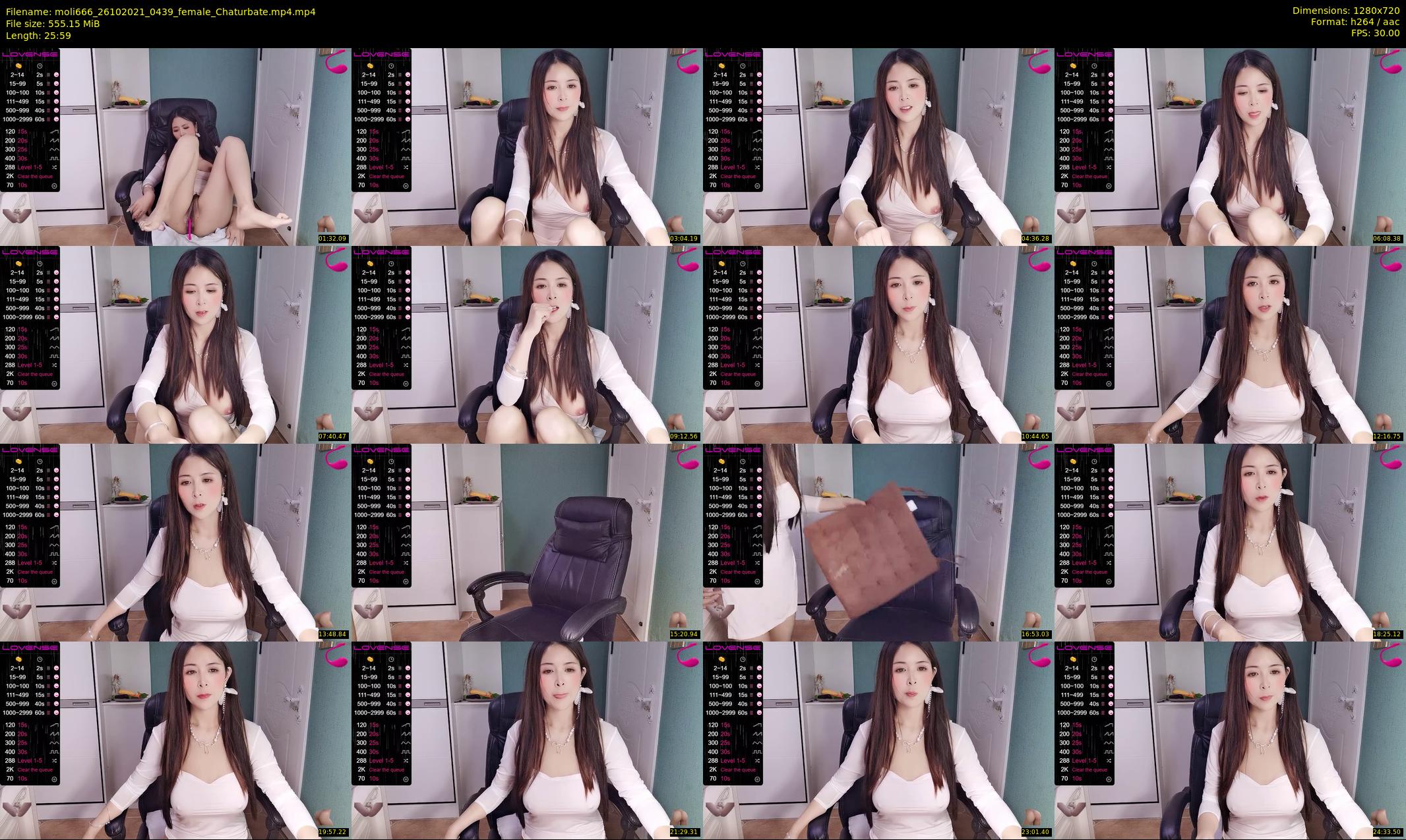 moli666 — 26 minute Chaturbate female cam show recording, 720p, Oct 26, 2021