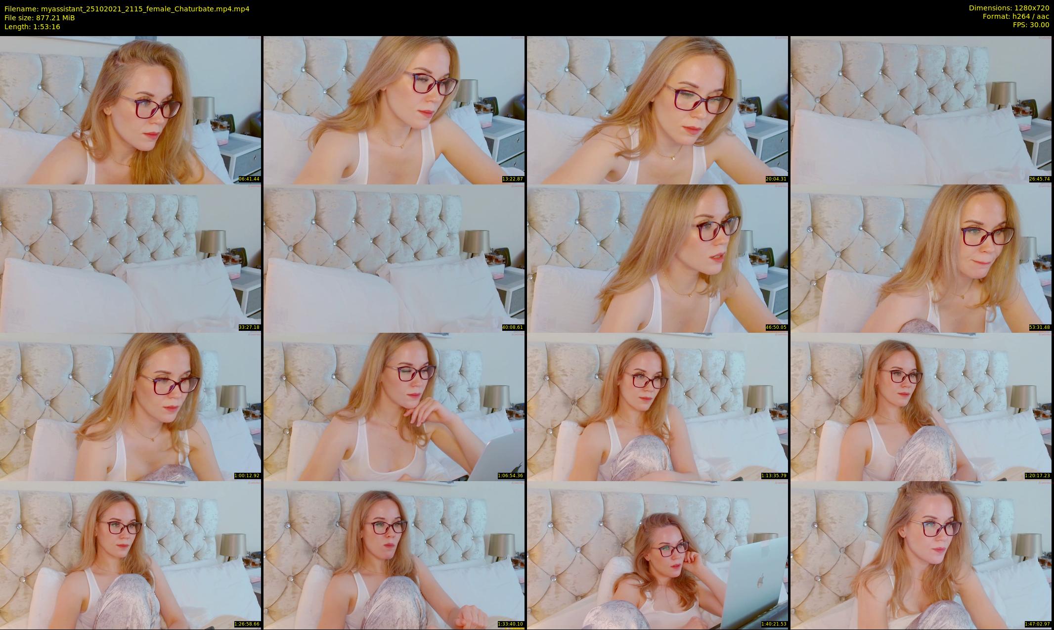 myassistant — 114 minute Chaturbate female cam show recording, 720p, Oct 25, 2021