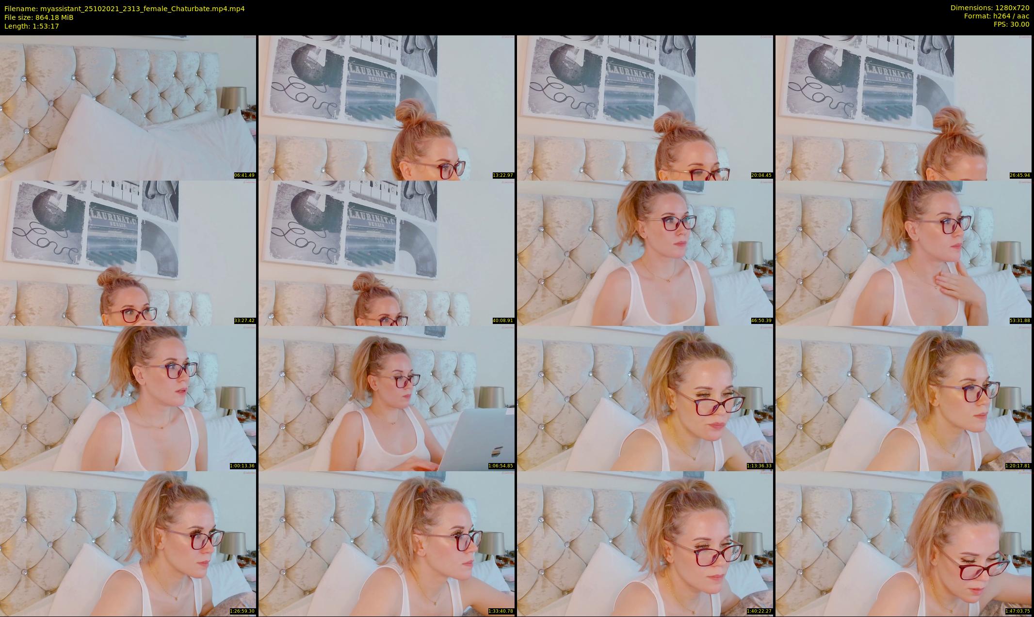 myassistant — 114 minute Chaturbate female cam show recording, 720p, Oct 25, 2021
