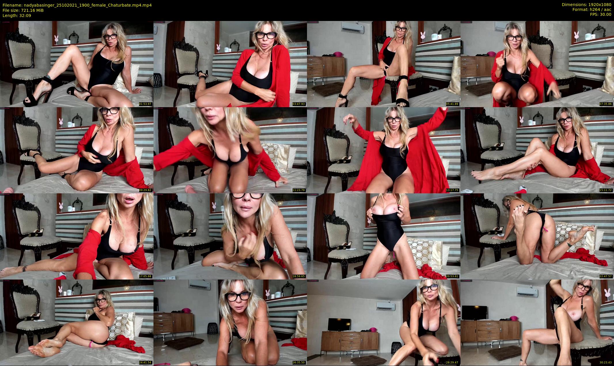 nadyabasinger — 33 minute Chaturbate female cam show recording, 1080p, Oct 25, 2021