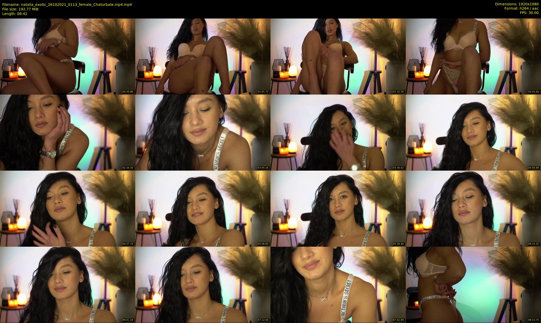 natalia_exotic — 9 minute Chaturbate female cam show recording, 1080p, Oct 26, 2021