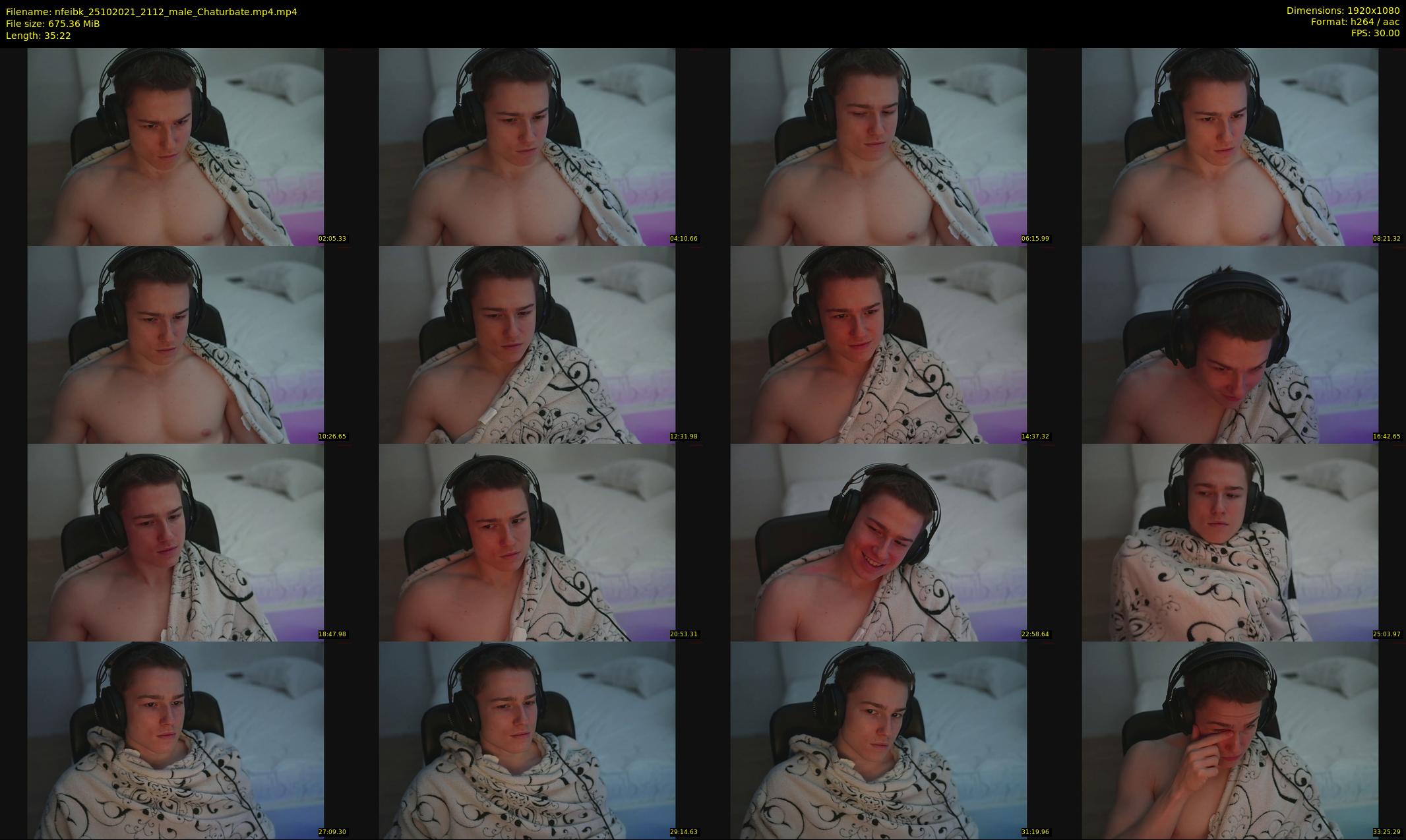 nfeibk — 36 minute Chaturbate male cam show recording, 1080p, Oct 25, 2021