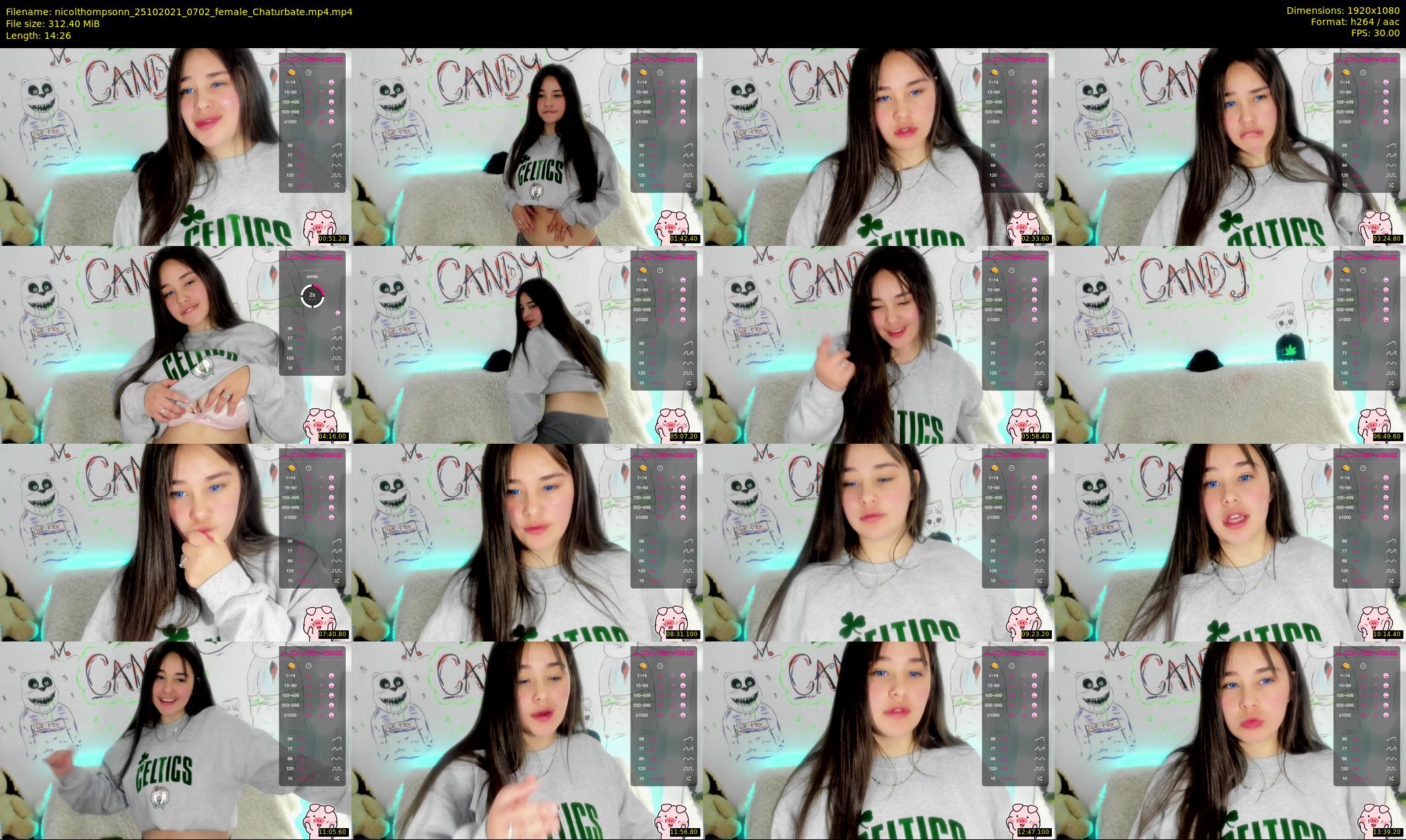 nicolthompsonn — 15 minute Chaturbate female cam show recording, 1080p, Oct 25, 2021