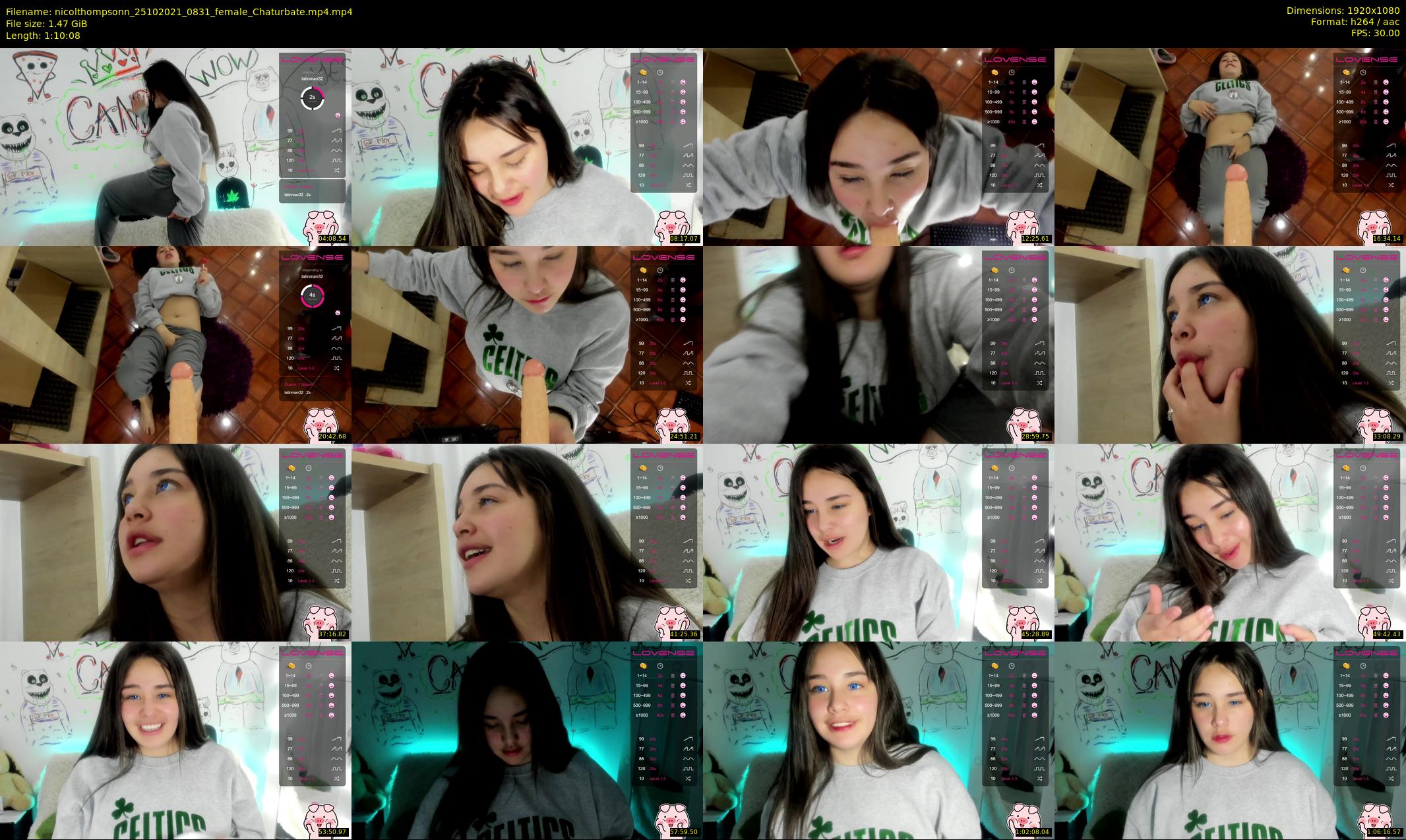 nicolthompsonn — 71 minute Chaturbate female cam show recording, 1080p, Oct 25, 2021