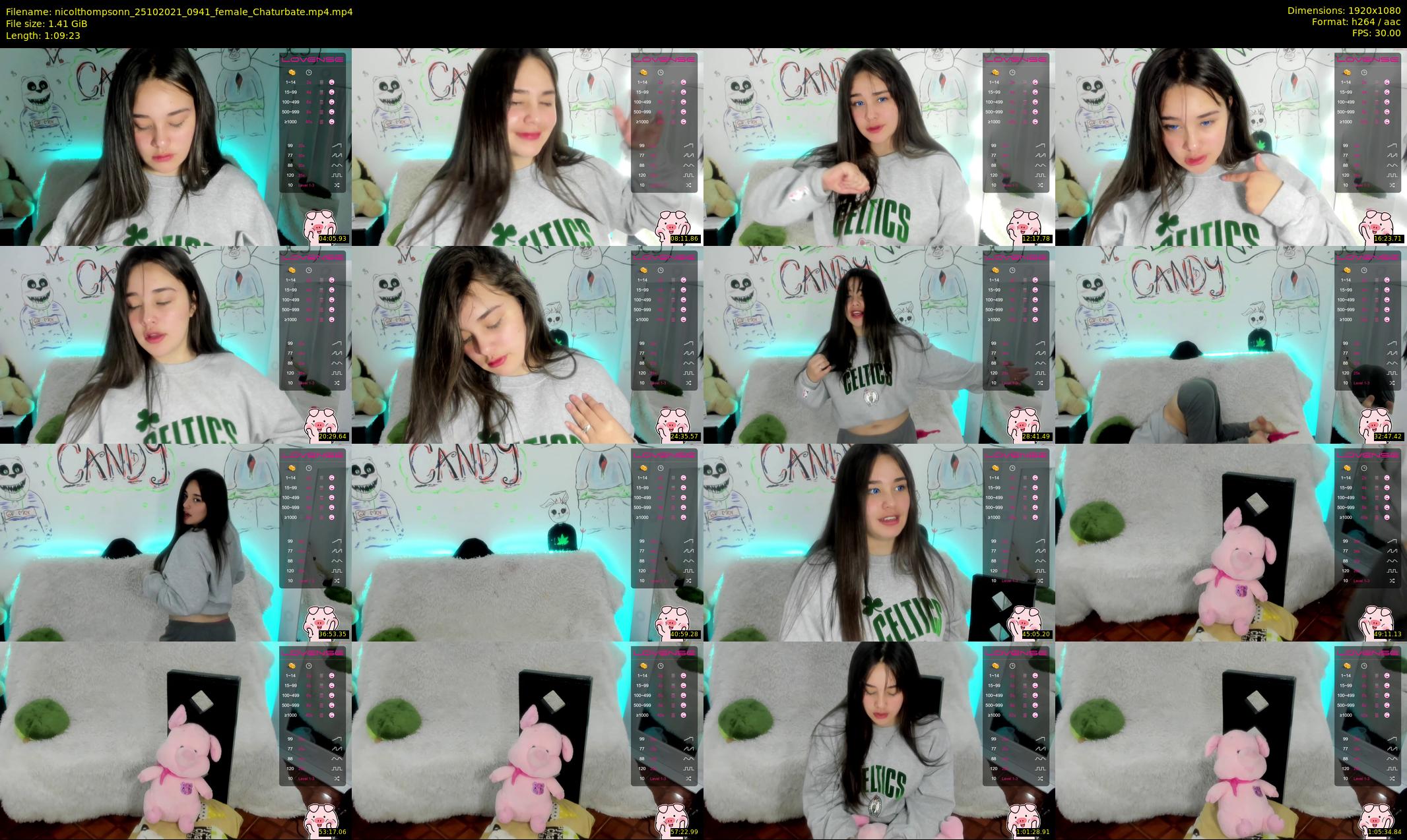 nicolthompsonn — 70 minute Chaturbate female cam show recording, 1080p, Oct 25, 2021