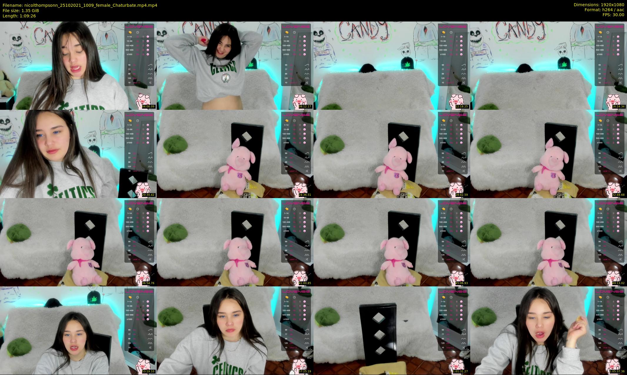 nicolthompsonn — 70 minute Chaturbate female cam show recording, 1080p, Oct 25, 2021