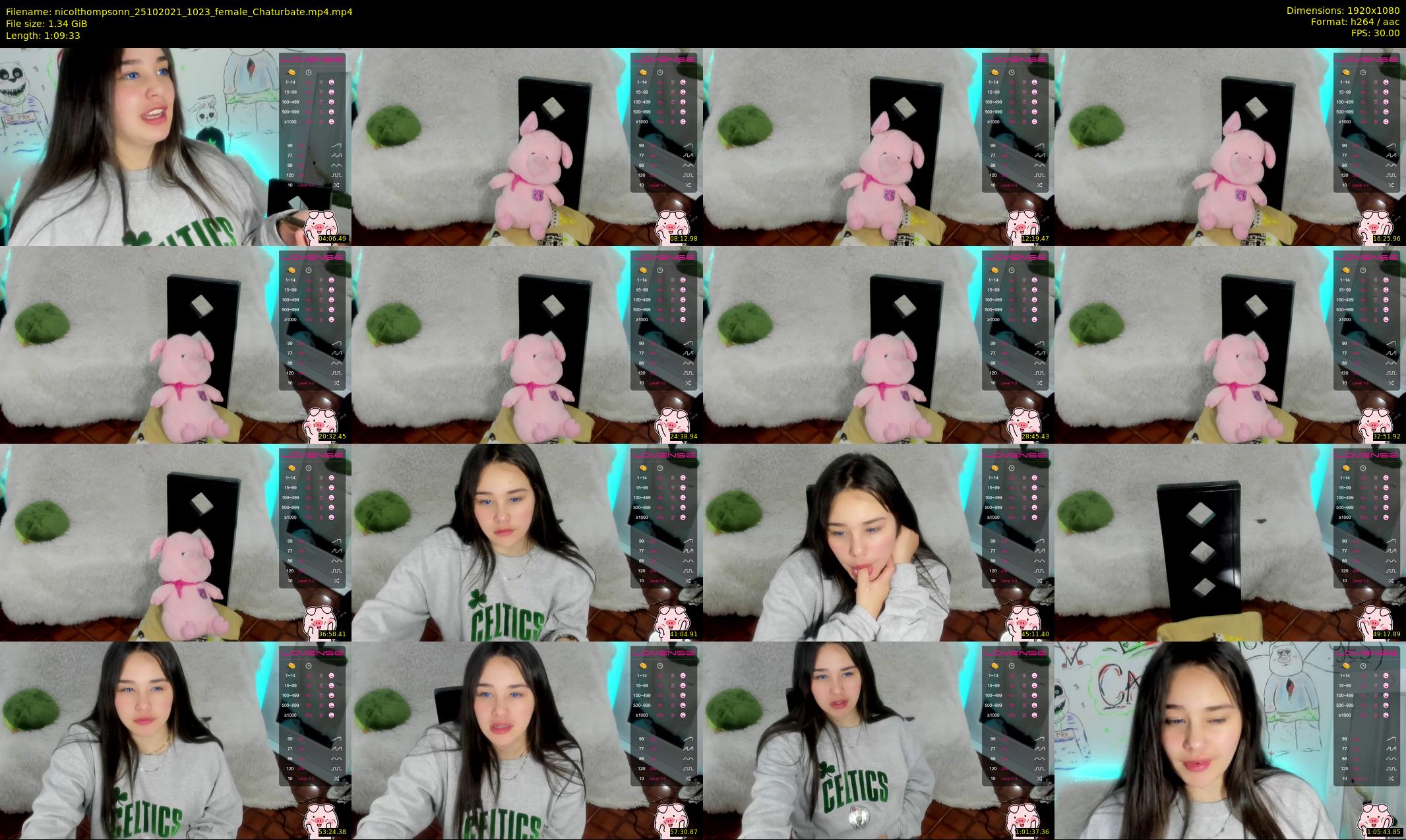 nicolthompsonn — 70 minute Chaturbate female cam show recording, 1080p, Oct 25, 2021