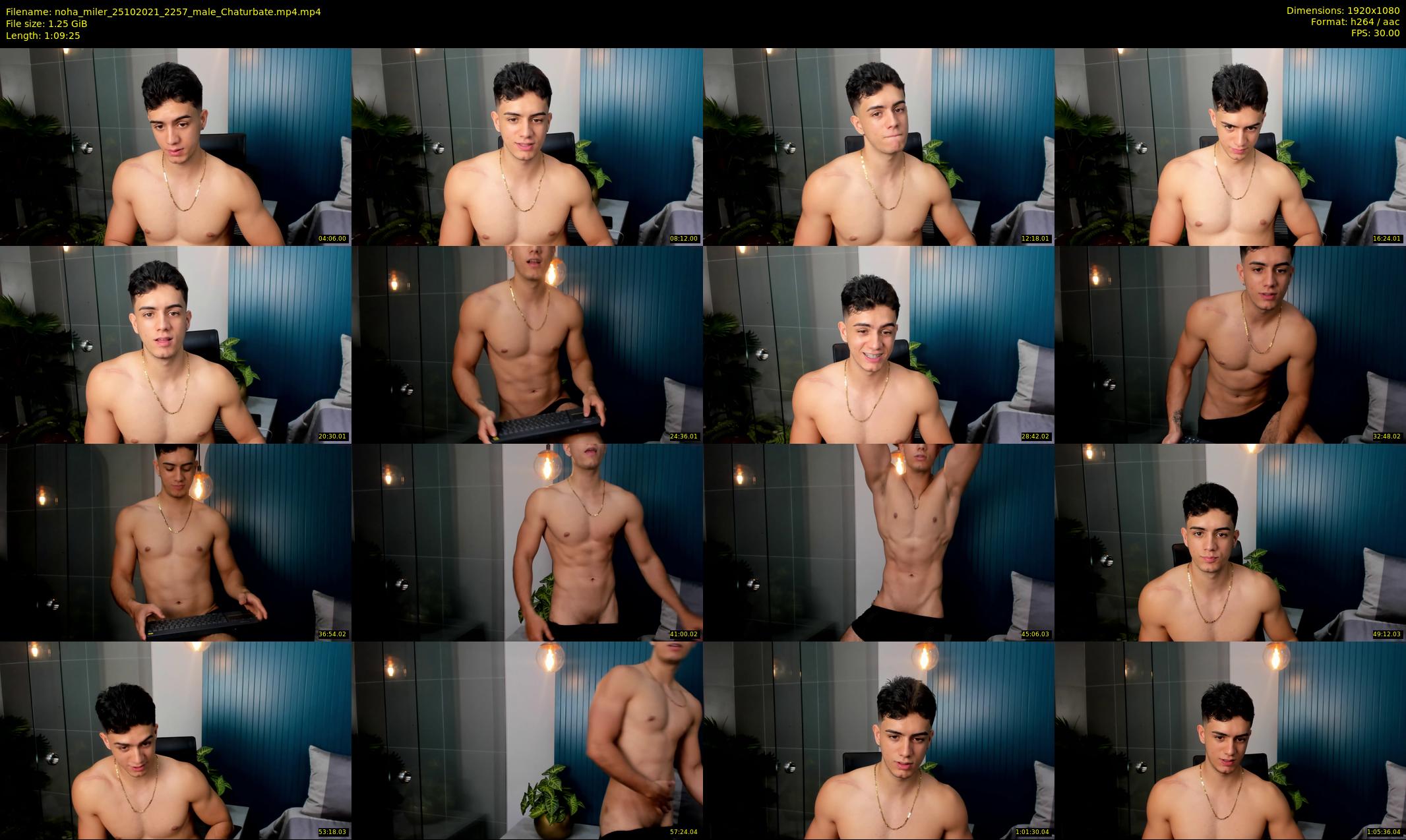 noha_miler — 70 minute Chaturbate male cam show recording, 1080p, Oct 25, 2021