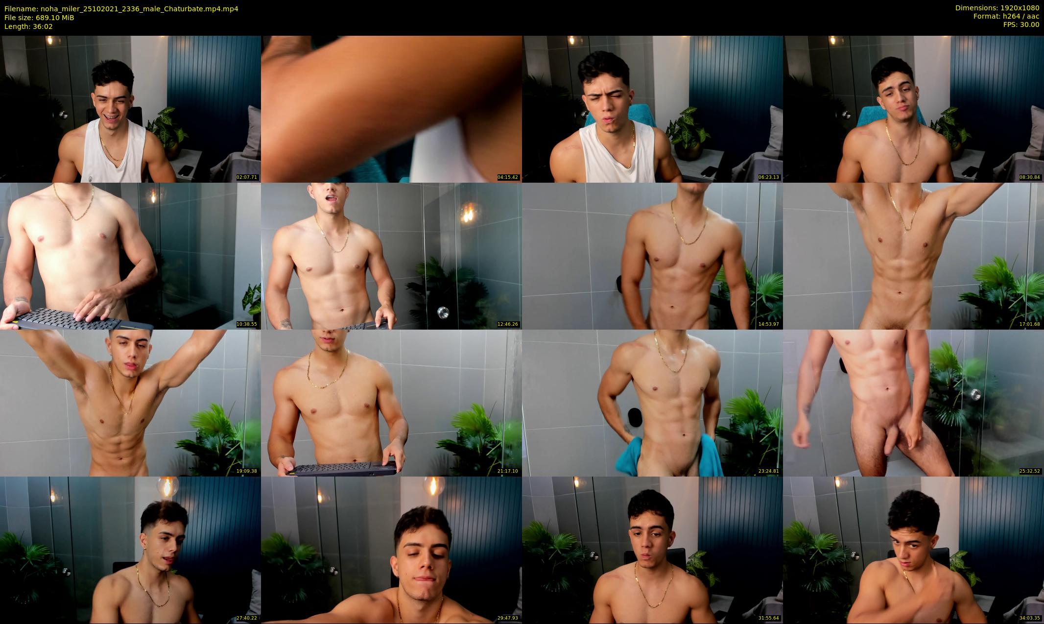 noha_miler — 37 minute Chaturbate male cam show recording, 1080p, Oct 25, 2021