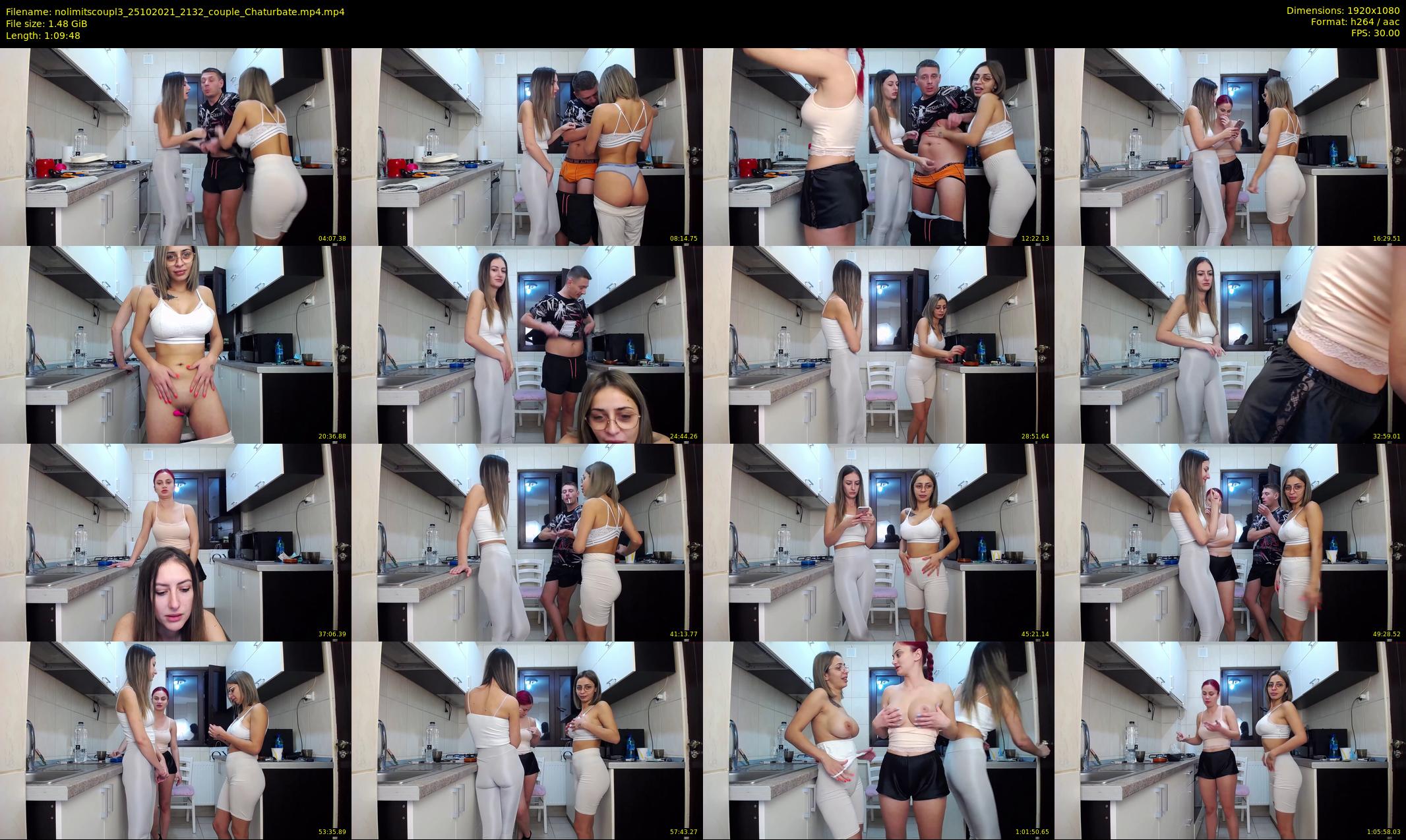 nolimitscoupl3 — 70 minute Chaturbate couple cam show recording, 1080p, Oct 25, 2021