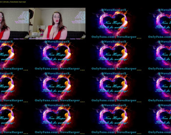 novaharper — 6 minute Chaturbate female cam show recording, 1080p, Oct 26, 2021