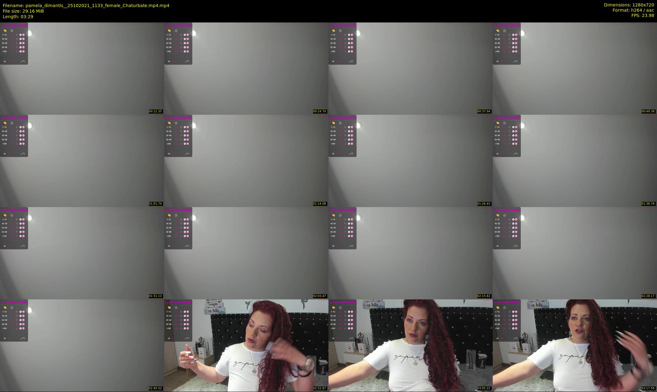 pamela_dimantis_ — 4 minute Chaturbate female cam show recording, 720p, Oct 25, 2021