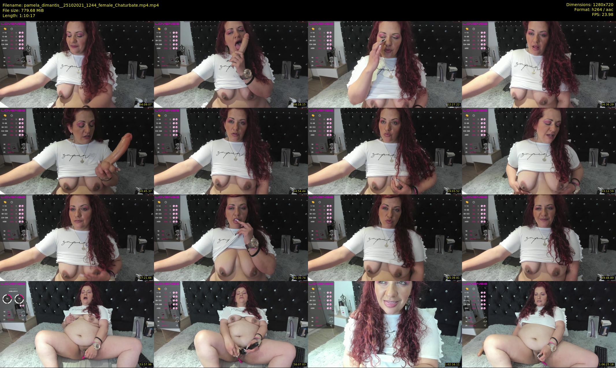 pamela_dimantis_ — 71 minute Chaturbate female cam show recording, 720p, Oct 25, 2021