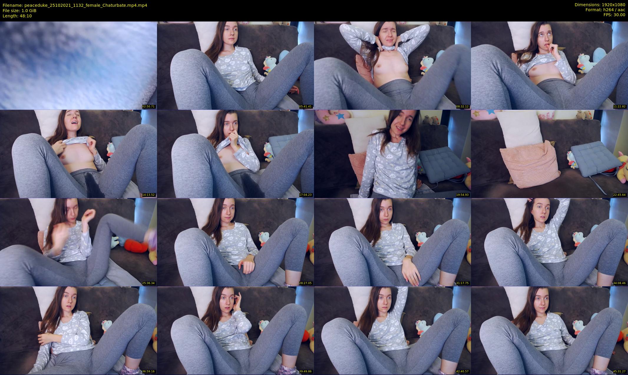 peaceduke — 49 minute Chaturbate female cam show recording, 1080p, Oct 25, 2021