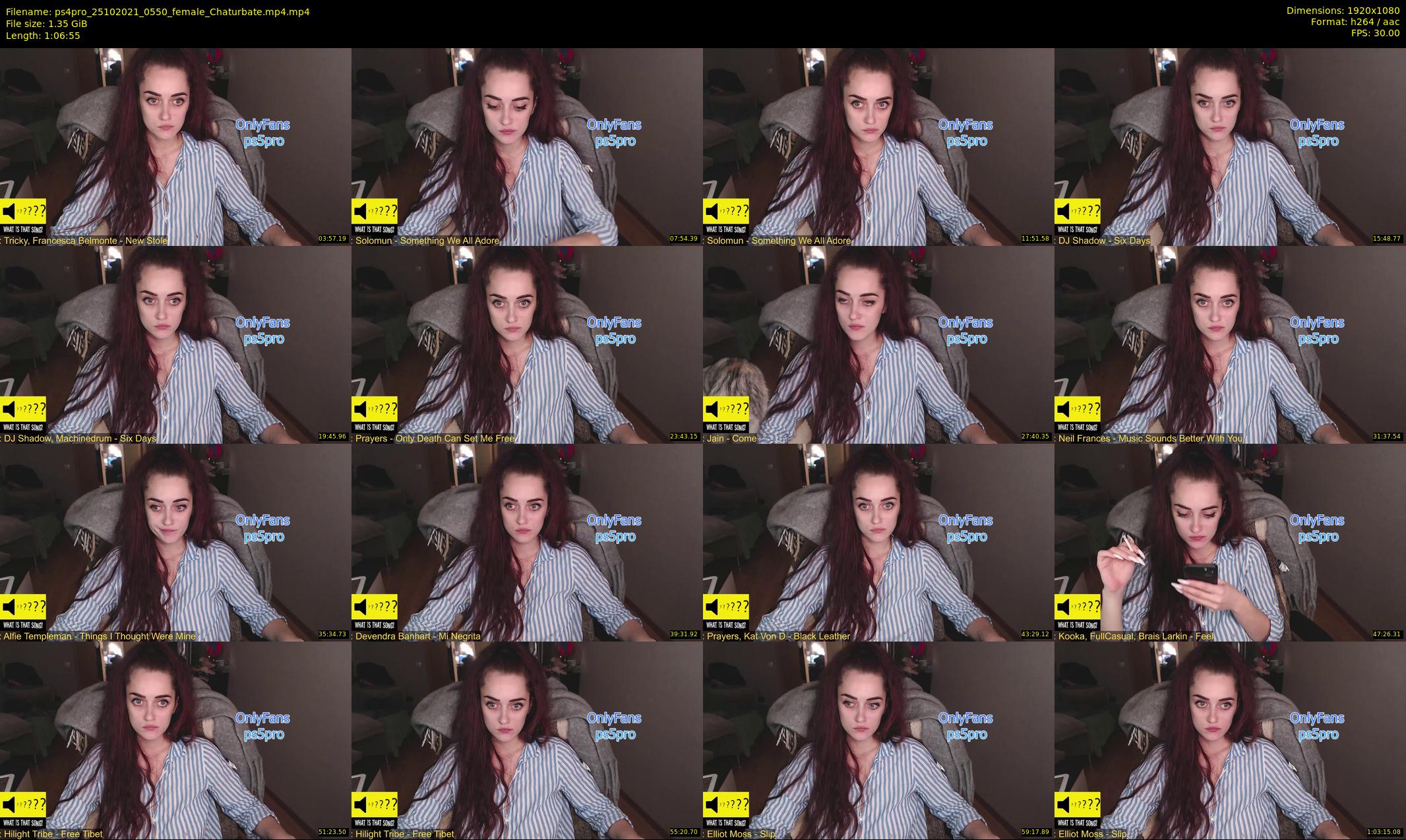 ps4pro — 67 minute Chaturbate female cam show recording, 1080p, Oct 25, 2021