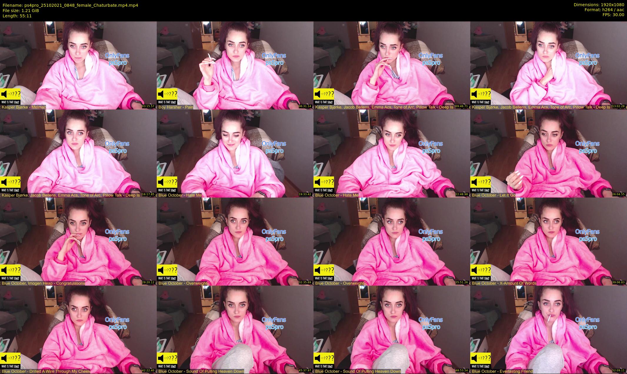ps4pro — 56 minute Chaturbate female cam show recording, 1080p, Oct 25, 2021