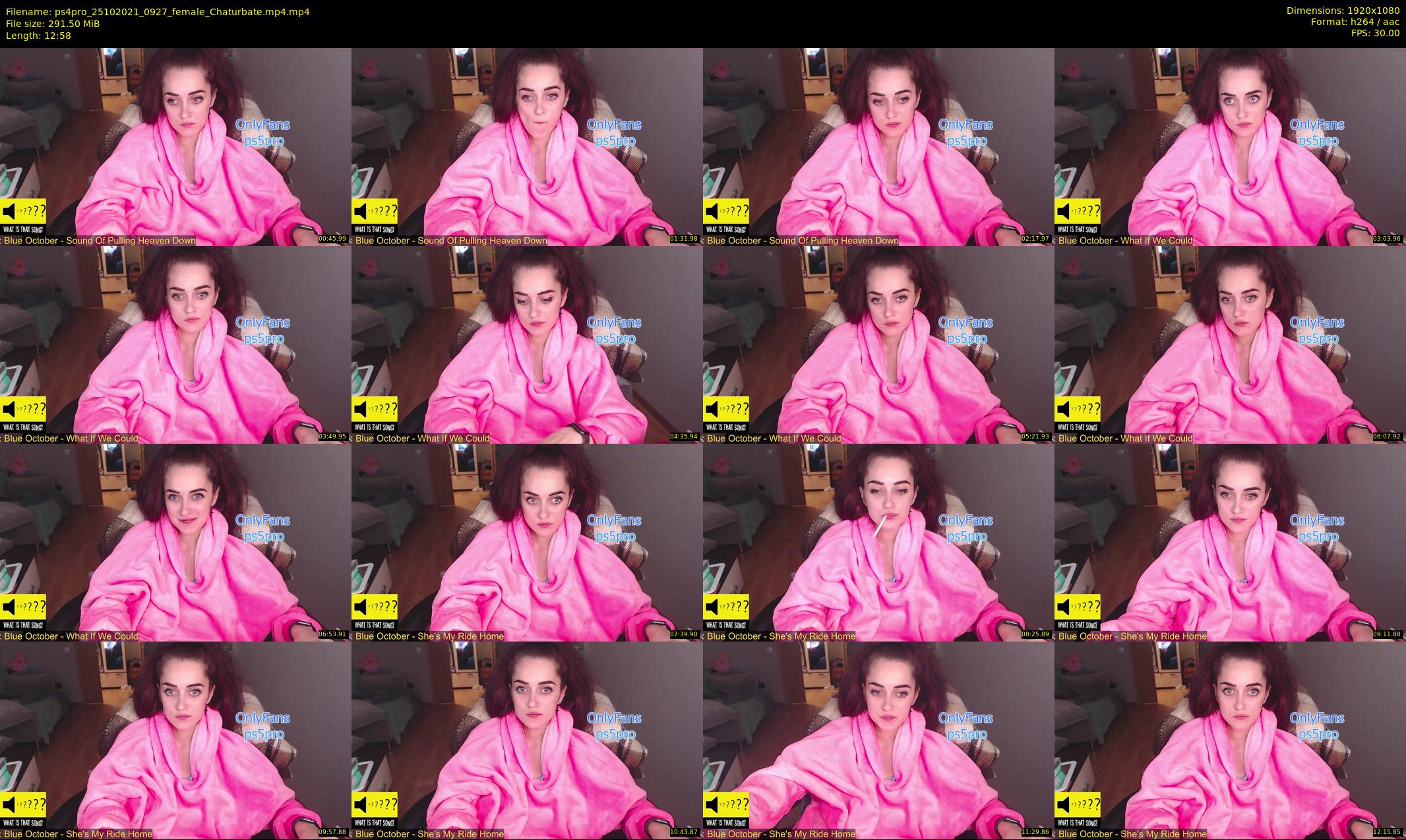 ps4pro — 13 minute Chaturbate female cam show recording, 1080p, Oct 25, 2021