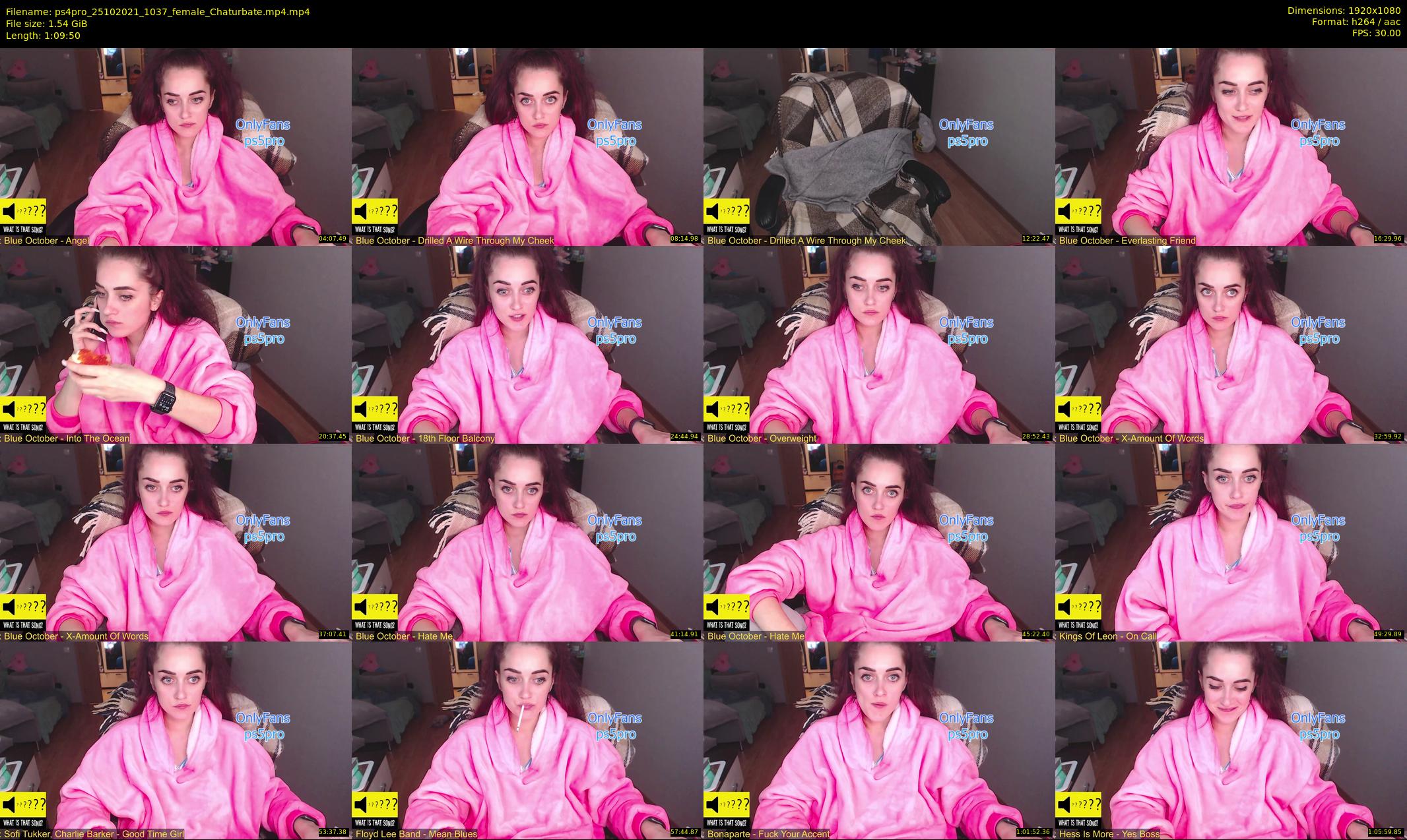 ps4pro — 70 minute Chaturbate female cam show recording, 1080p, Oct 25, 2021