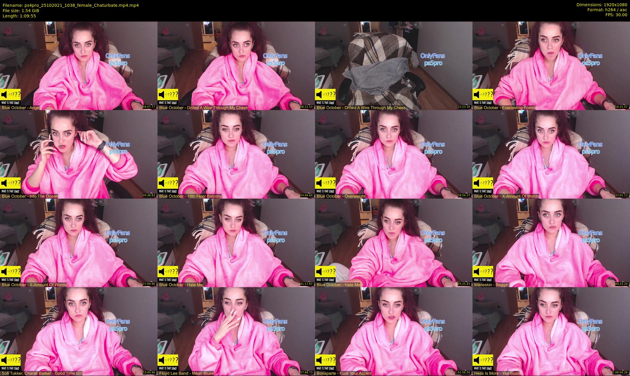 ps4pro — 70 minute Chaturbate female cam show recording, 1080p, Oct 25, 2021