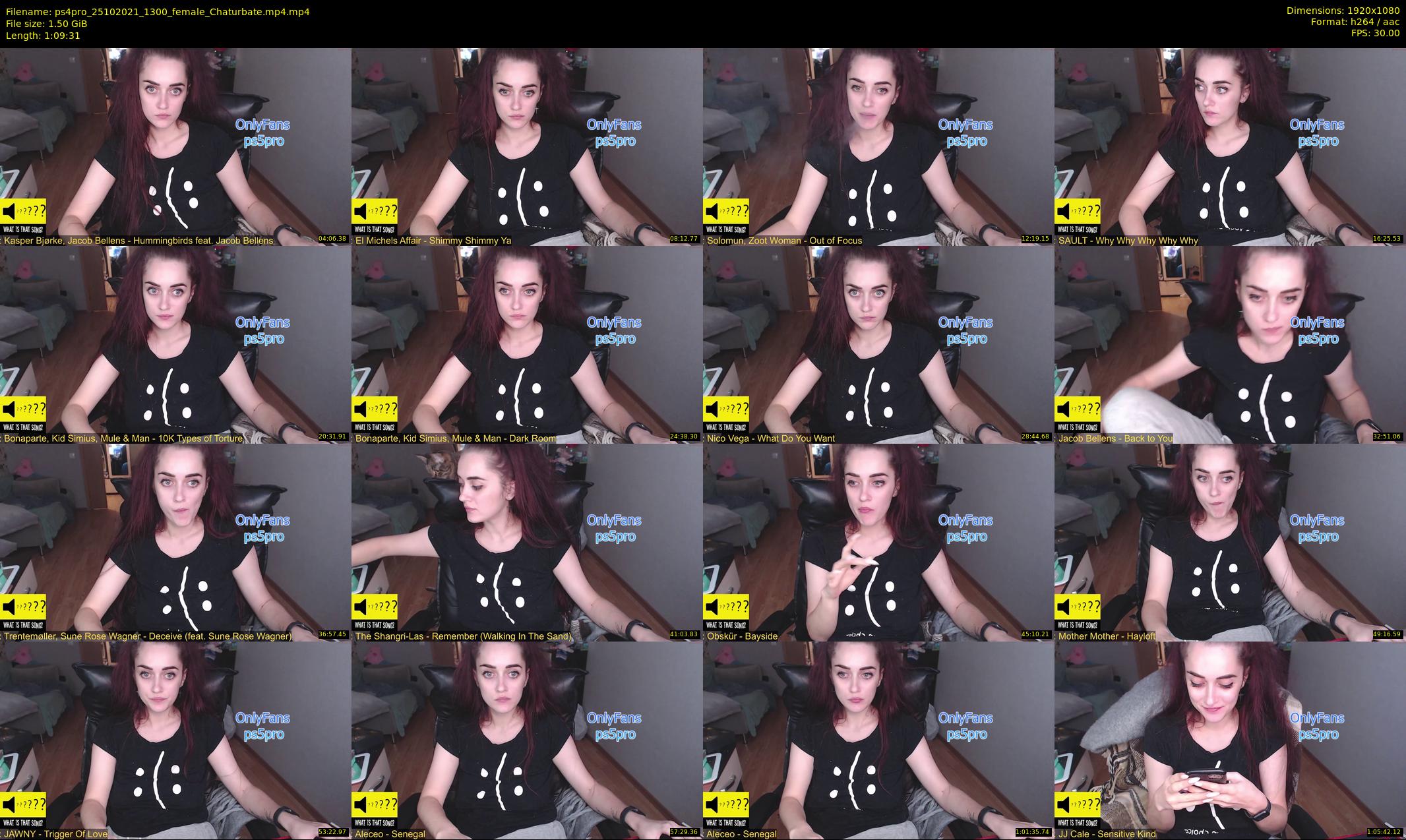 ps4pro — 70 minute Chaturbate female cam show recording, 1080p, Oct 25, 2021