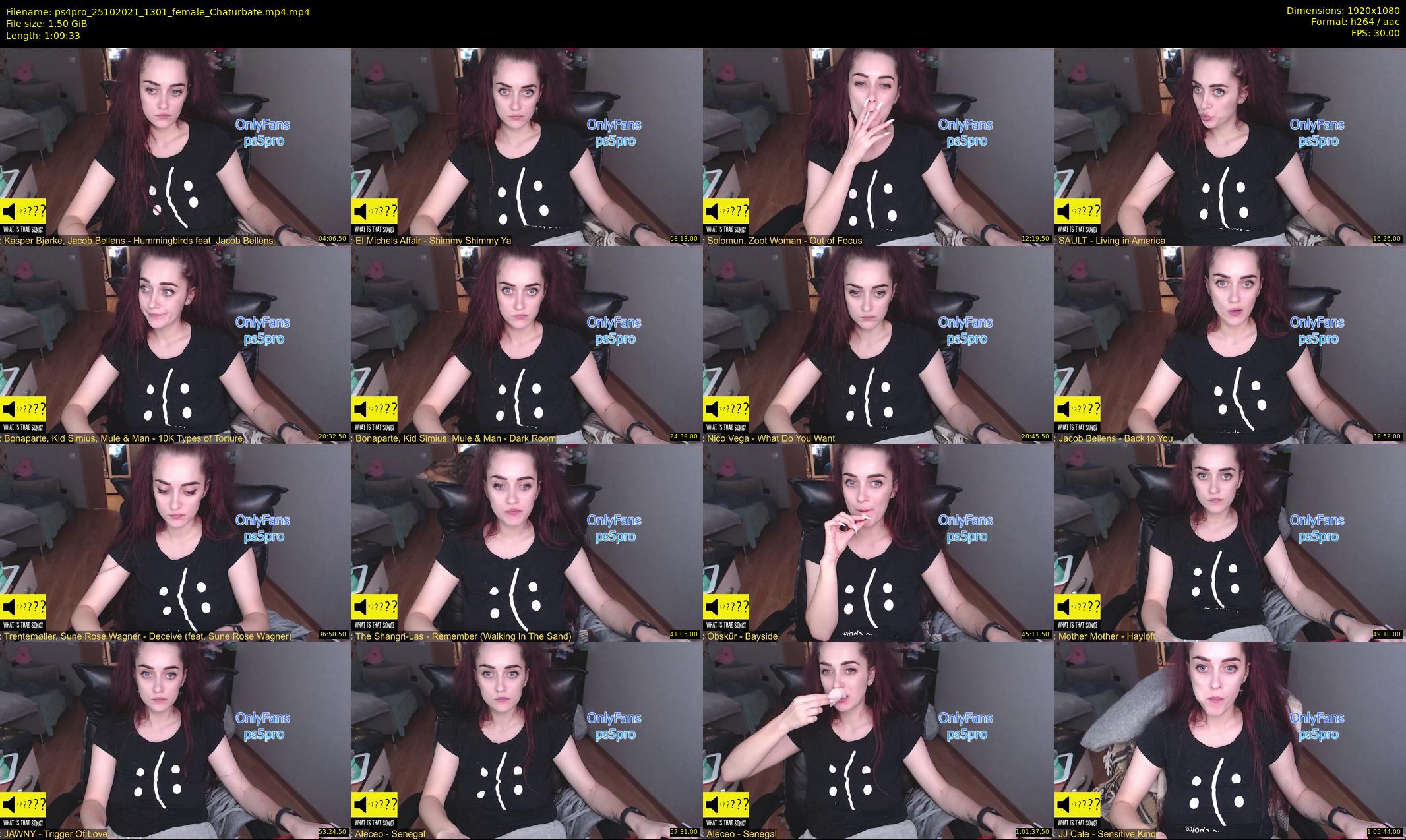 ps4pro — 70 minute Chaturbate female cam show recording, 1080p, Oct 25, 2021
