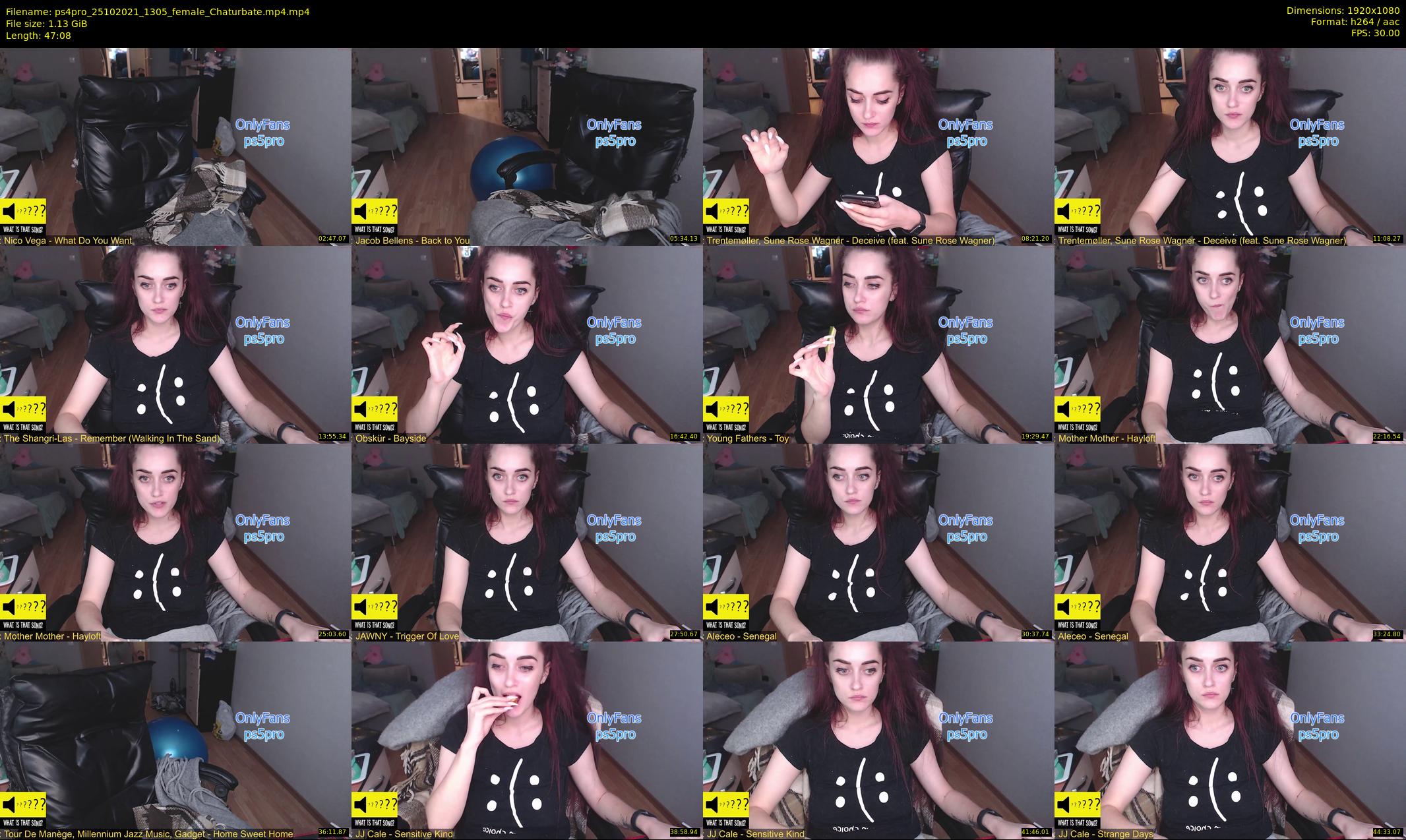 ps4pro — 48 minute Chaturbate female cam show recording, 1080p, Oct 25, 2021
