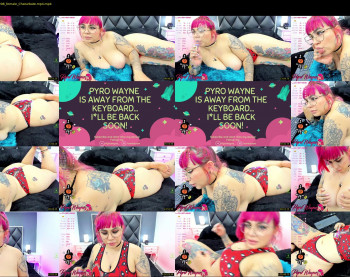 pyrowayne — 75 minute Chaturbate female cam show recording, 1080p, Oct 26, 2021