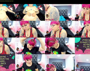 pyrowayne — 73 minute Chaturbate female cam show recording, 1080p, Oct 26, 2021