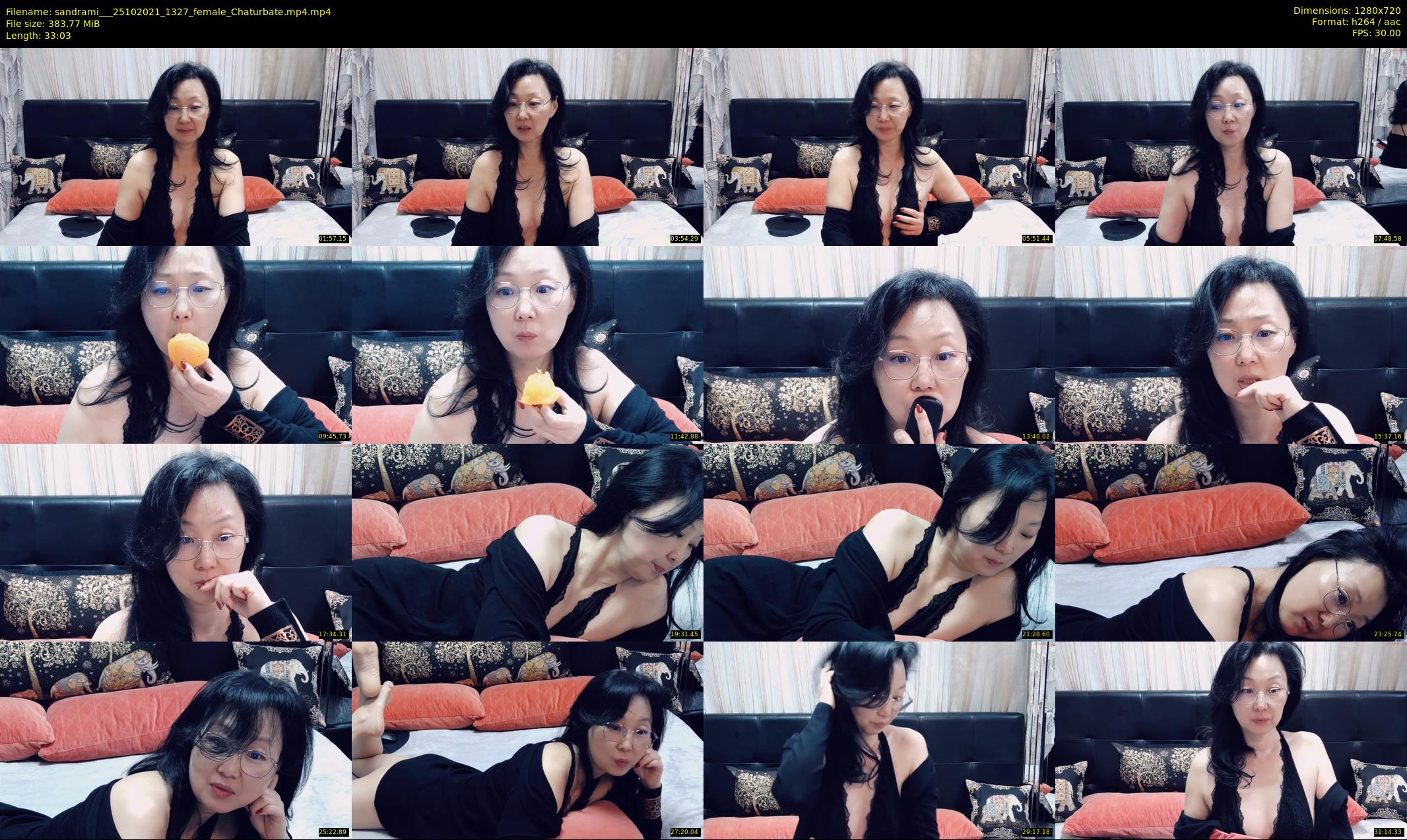 sandrami__ — 34 minute Chaturbate female cam show recording, 720p, Oct 25, 2021