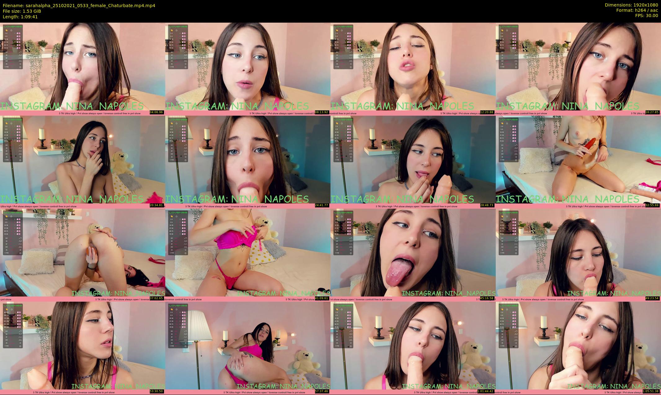 sarahalpha — 70 minute Chaturbate couple cam show recording, 1080p, Oct 25, 2021