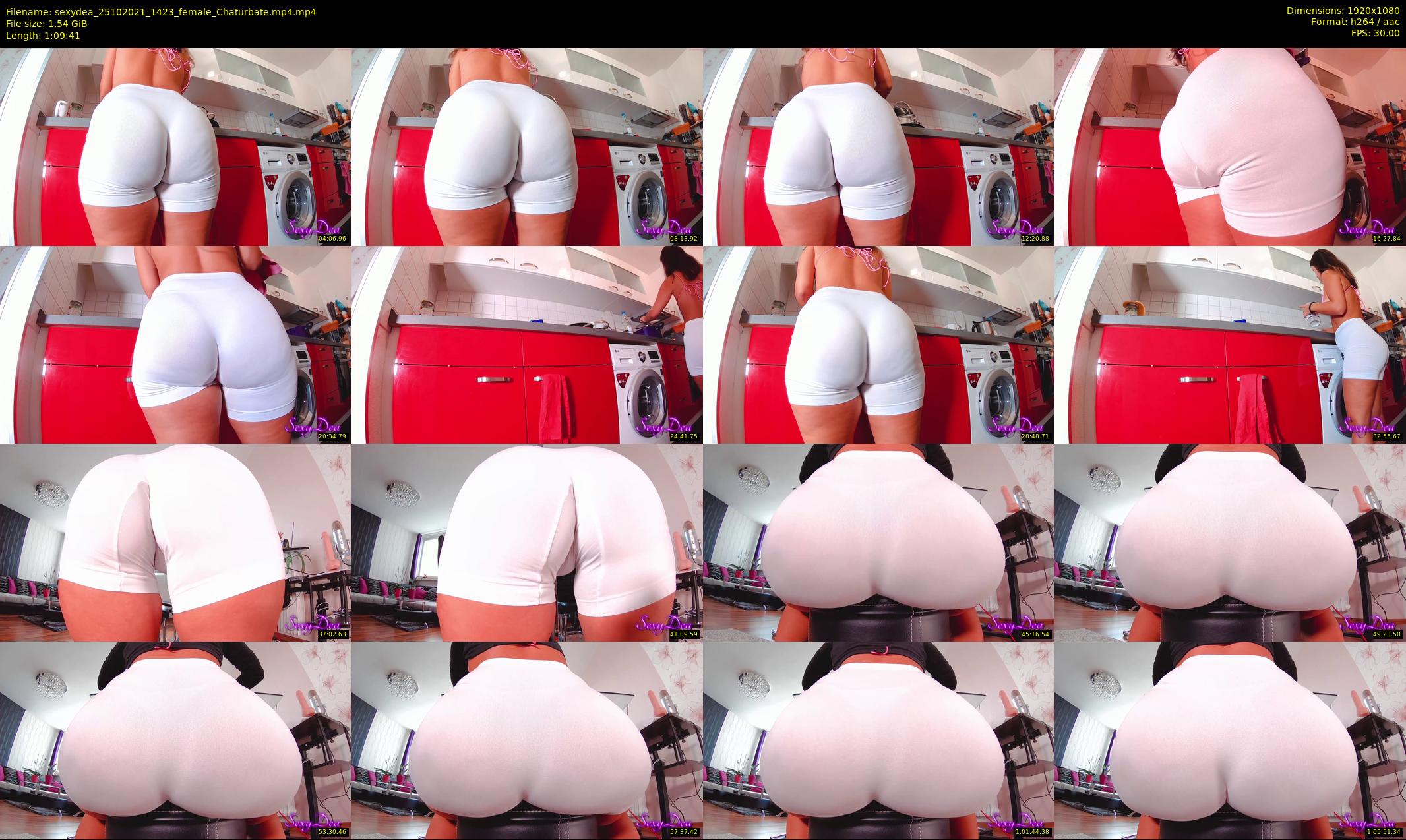 sexydea — 70 minute Chaturbate female cam show recording, 1080p, Oct 25, 2021