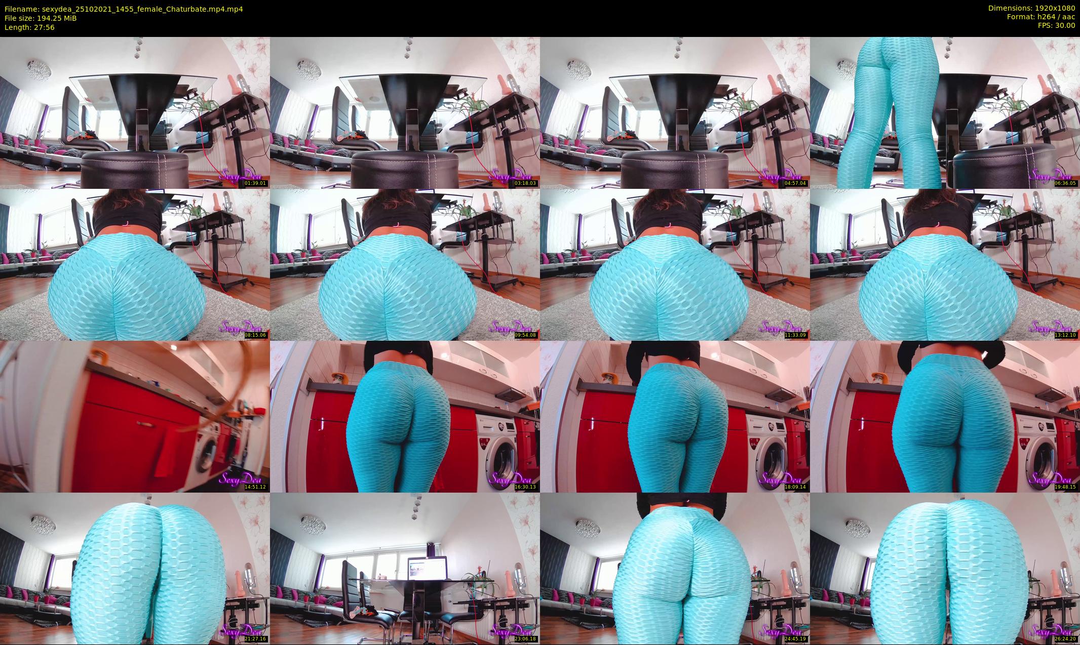 sexydea — 28 minute Chaturbate female cam show recording, 1080p, Oct 25, 2021