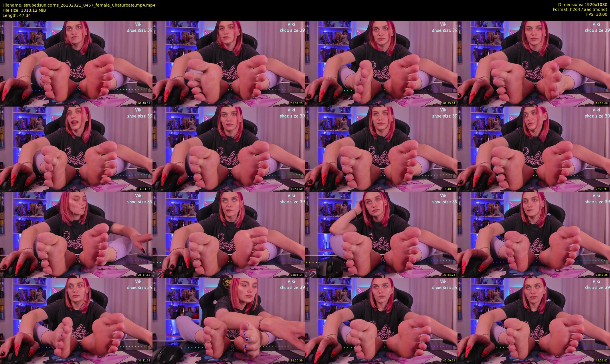 strupedsunicorns — 48 minute Chaturbate couple cam show recording, 1080p, Oct 26, 2021