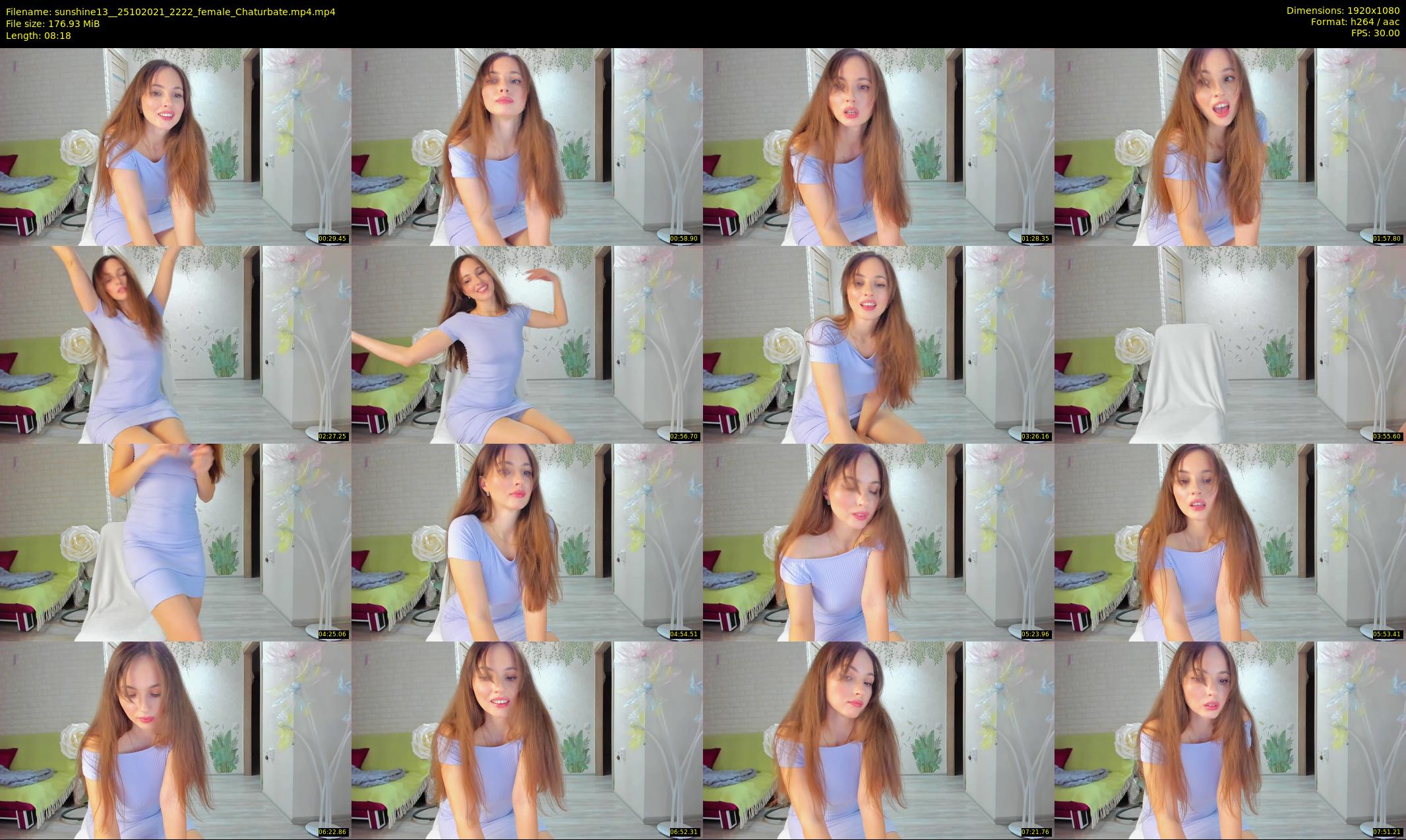 sunshine13_ — 9 minute Chaturbate female cam show recording, 1080p, Oct 25, 2021