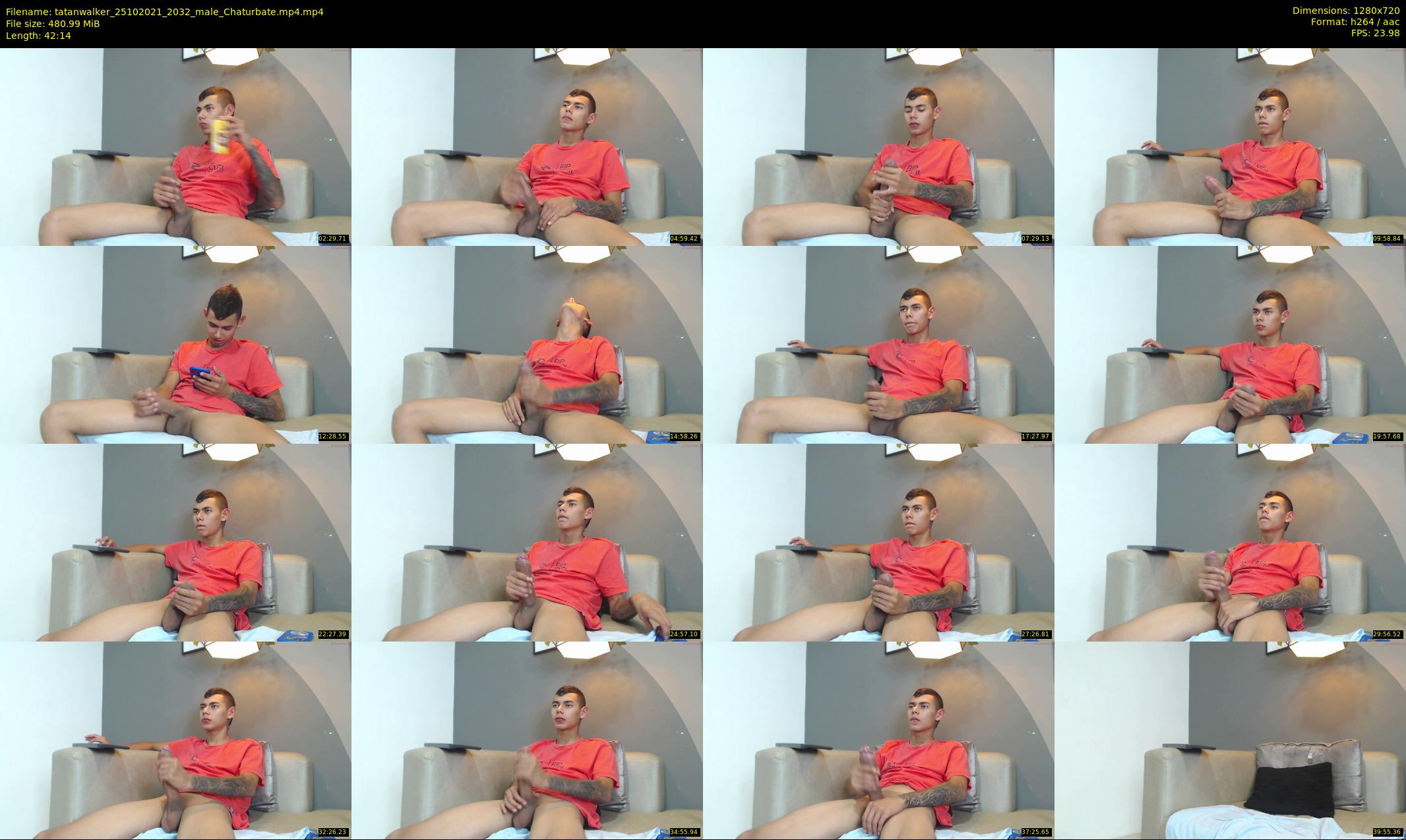 tatanwalker — 43 minute Chaturbate male cam show recording, 720p, Oct 25, 2021