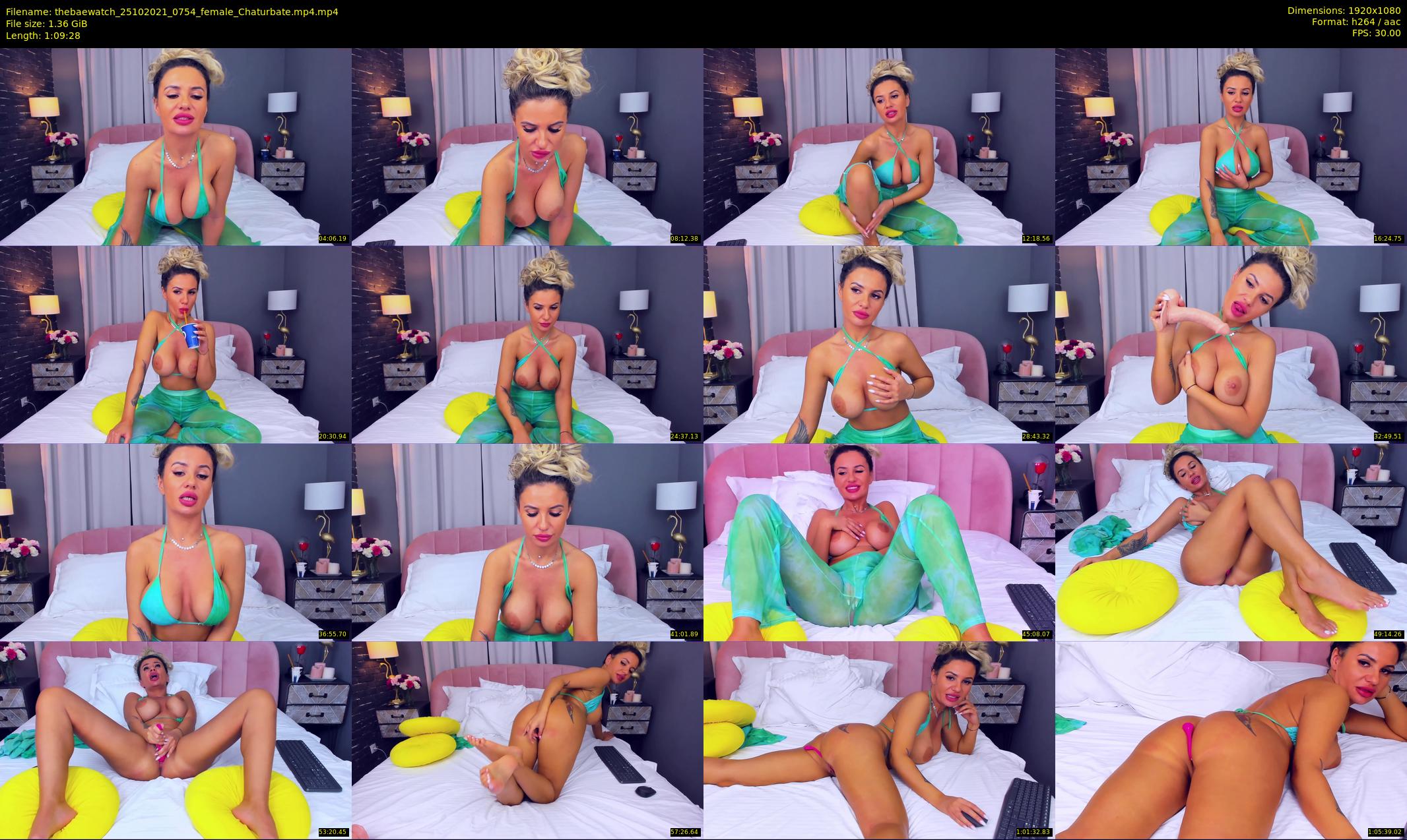 thebaewatch — 70 minute Chaturbate female cam show recording, 1080p, Oct 25, 2021