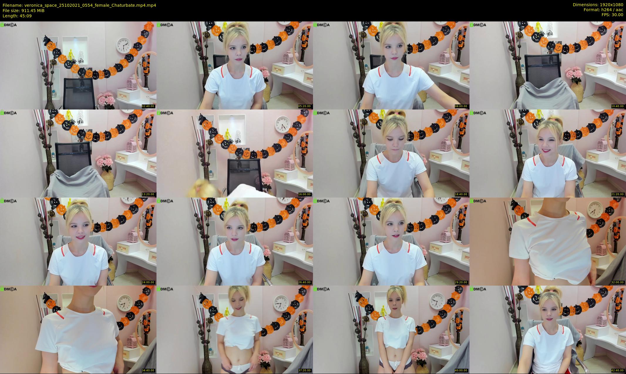 veronica_space — 46 minute Chaturbate female cam show recording, 1080p, Oct 25, 2021