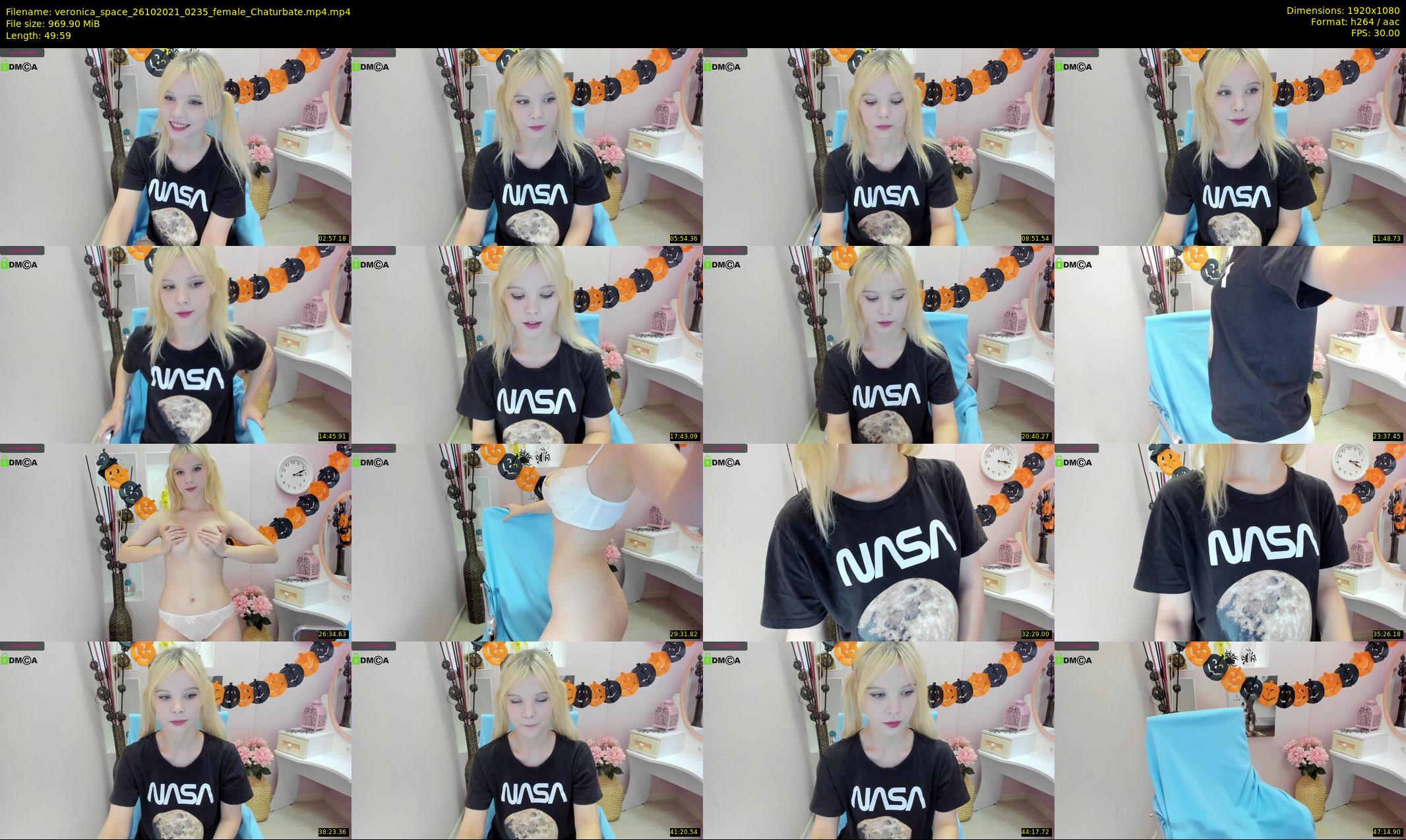 veronica_space — 50 minute Chaturbate female cam show recording, 1080p, Oct 26, 2021