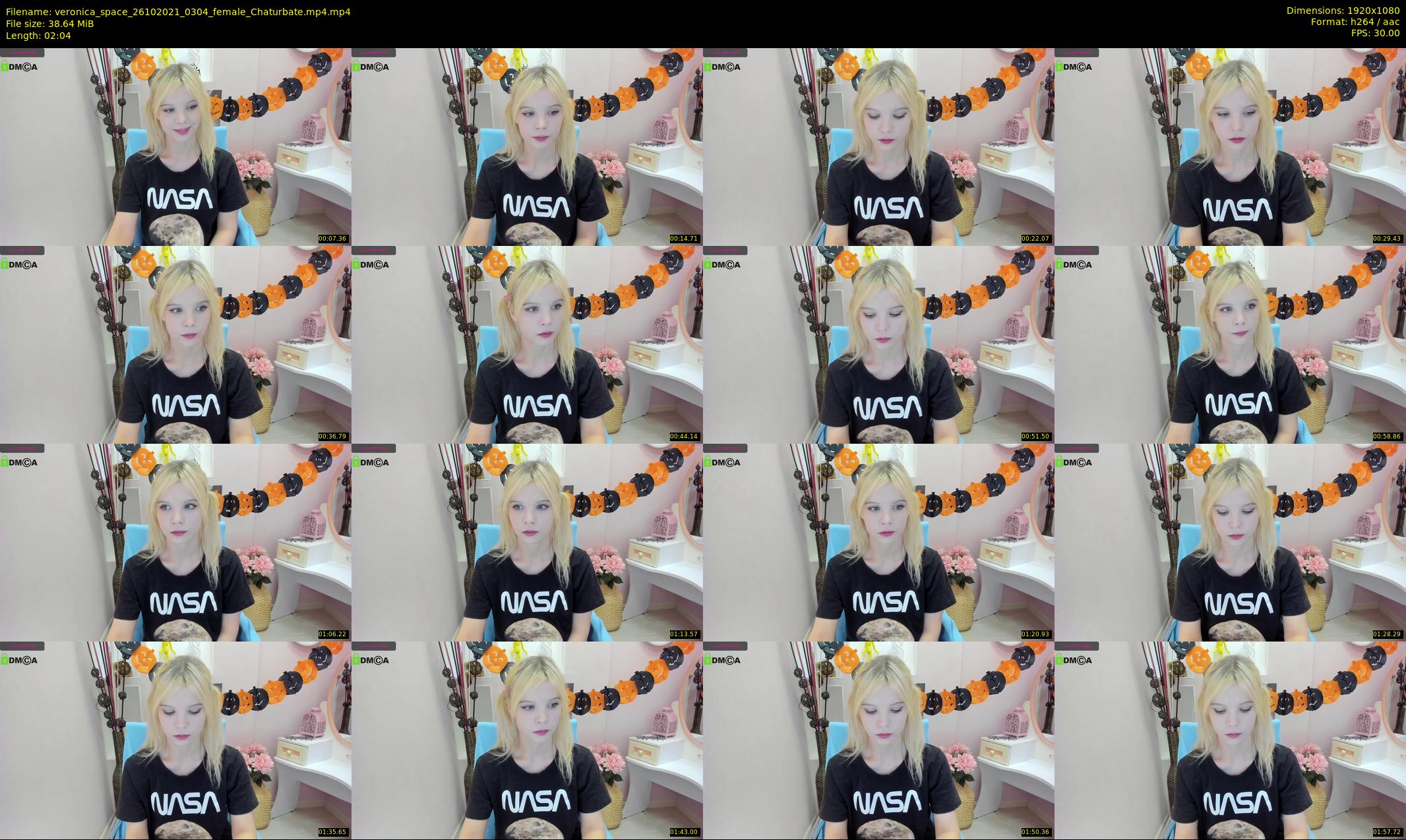 veronica_space — 3 minute Chaturbate female cam show recording, 1080p, Oct 26, 2021