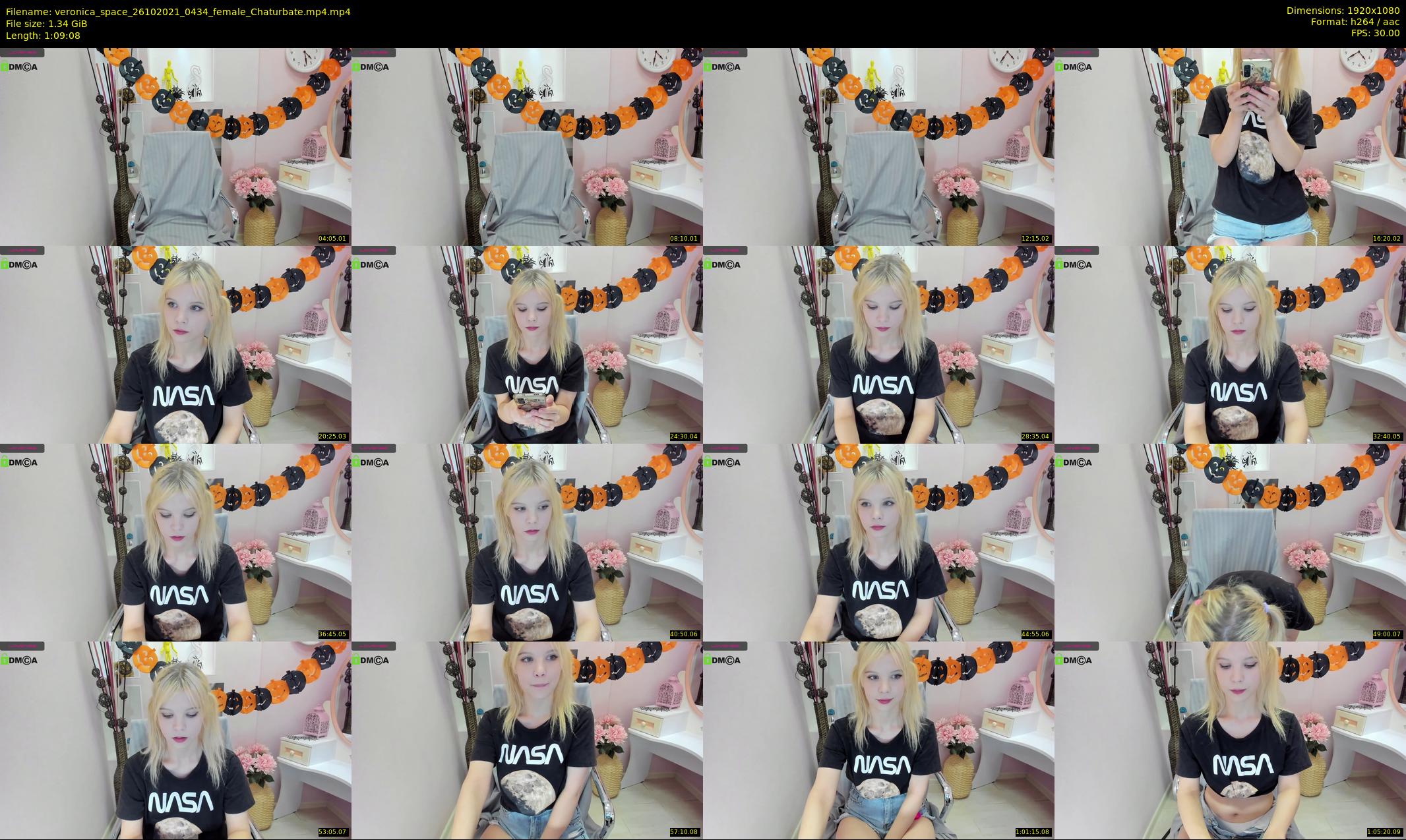 veronica_space — 70 minute Chaturbate female cam show recording, 1080p, Oct 26, 2021