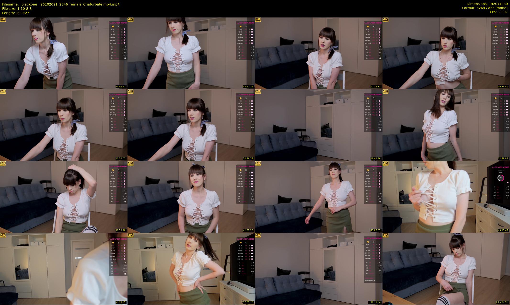 _blackbee_ — 70 minute Chaturbate female cam show recording, 1080p, Oct 26, 2021
