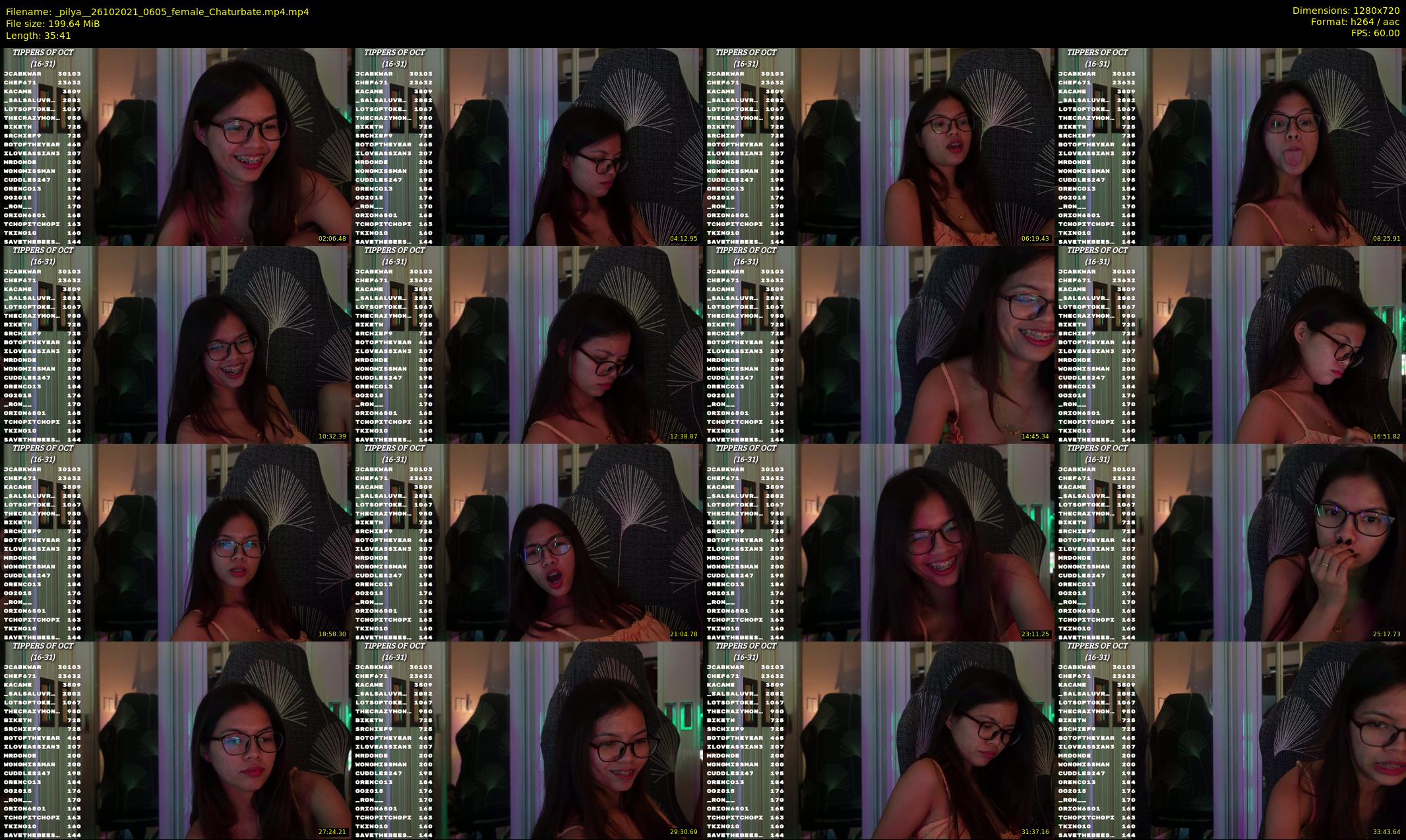 _pilya_ — 36 minute Chaturbate female cam show recording, 720p, Oct 26, 2021