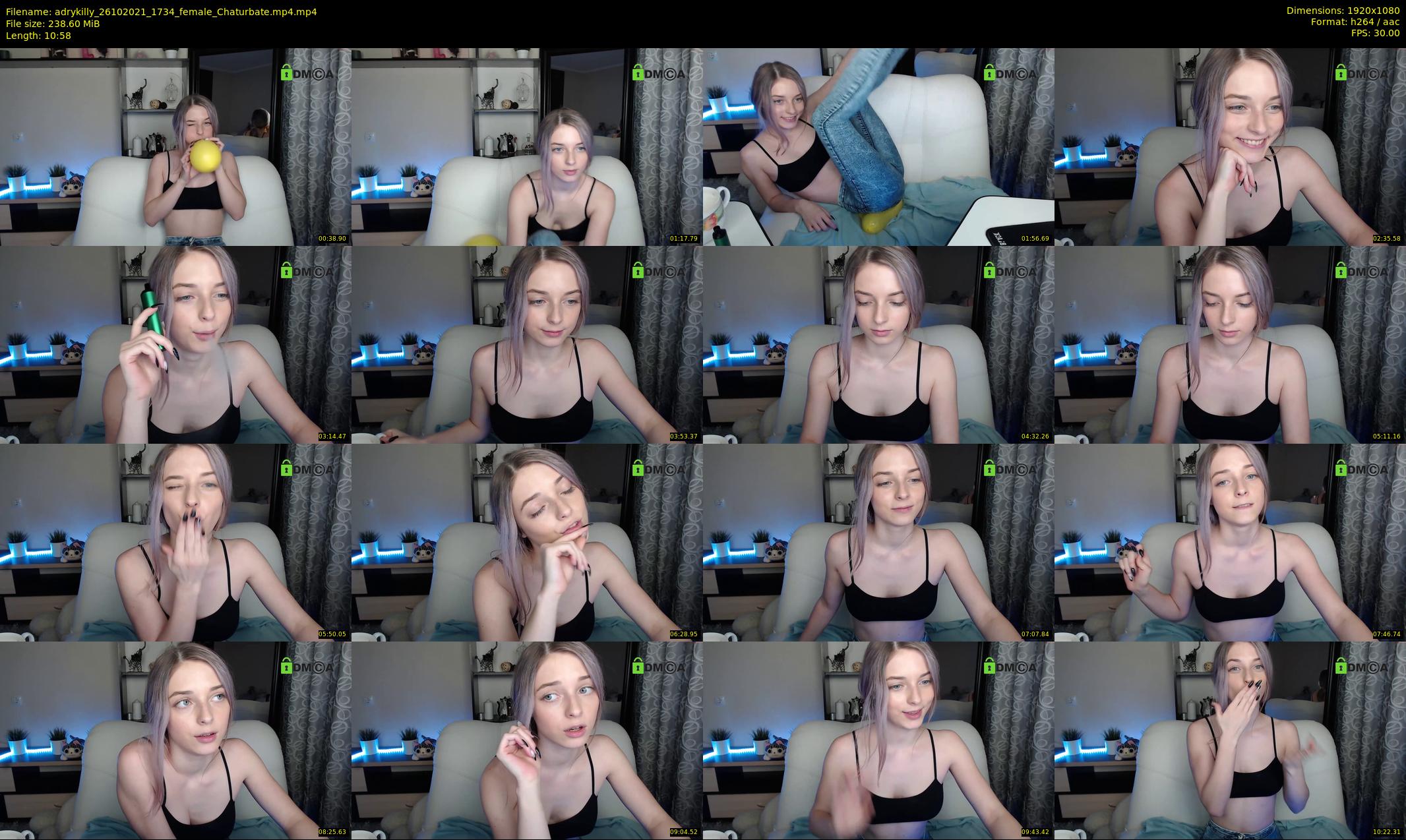 adrykilly — 11 minute Chaturbate female cam show recording, 1080p, Oct 26, 2021