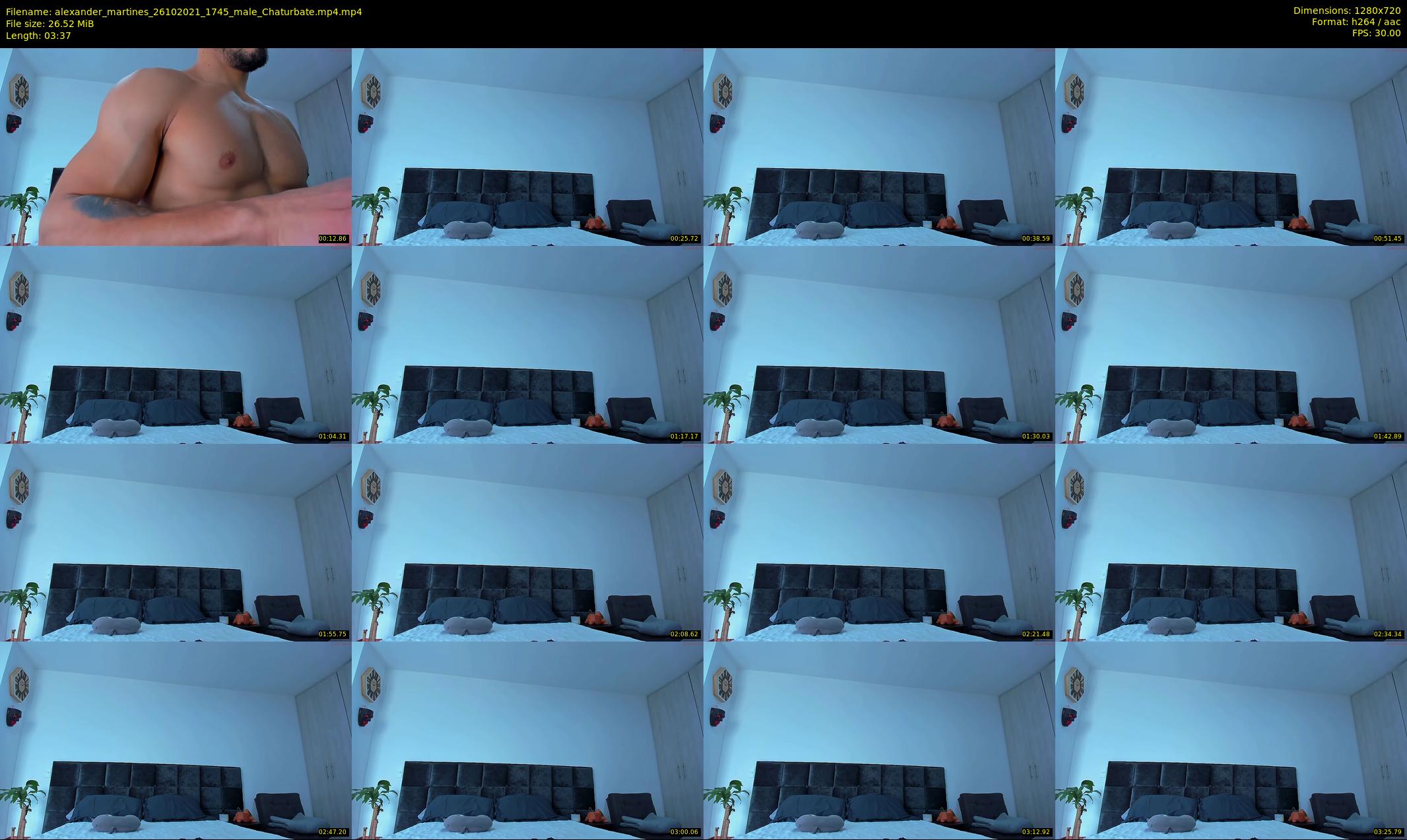 alexander_martines — 4 minute Chaturbate male cam show recording, 720p, Oct 26, 2021