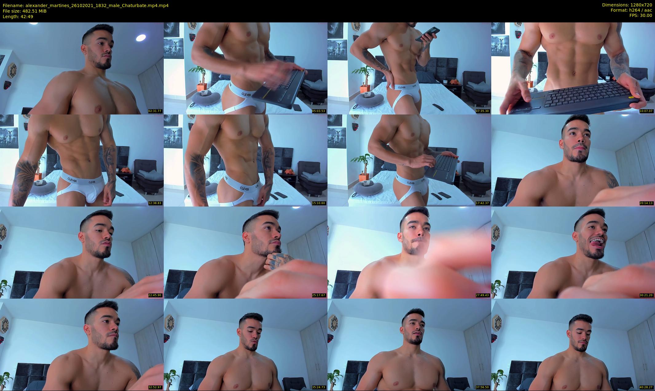 alexander_martines — 43 minute Chaturbate male cam show recording, 720p, Oct 26, 2021