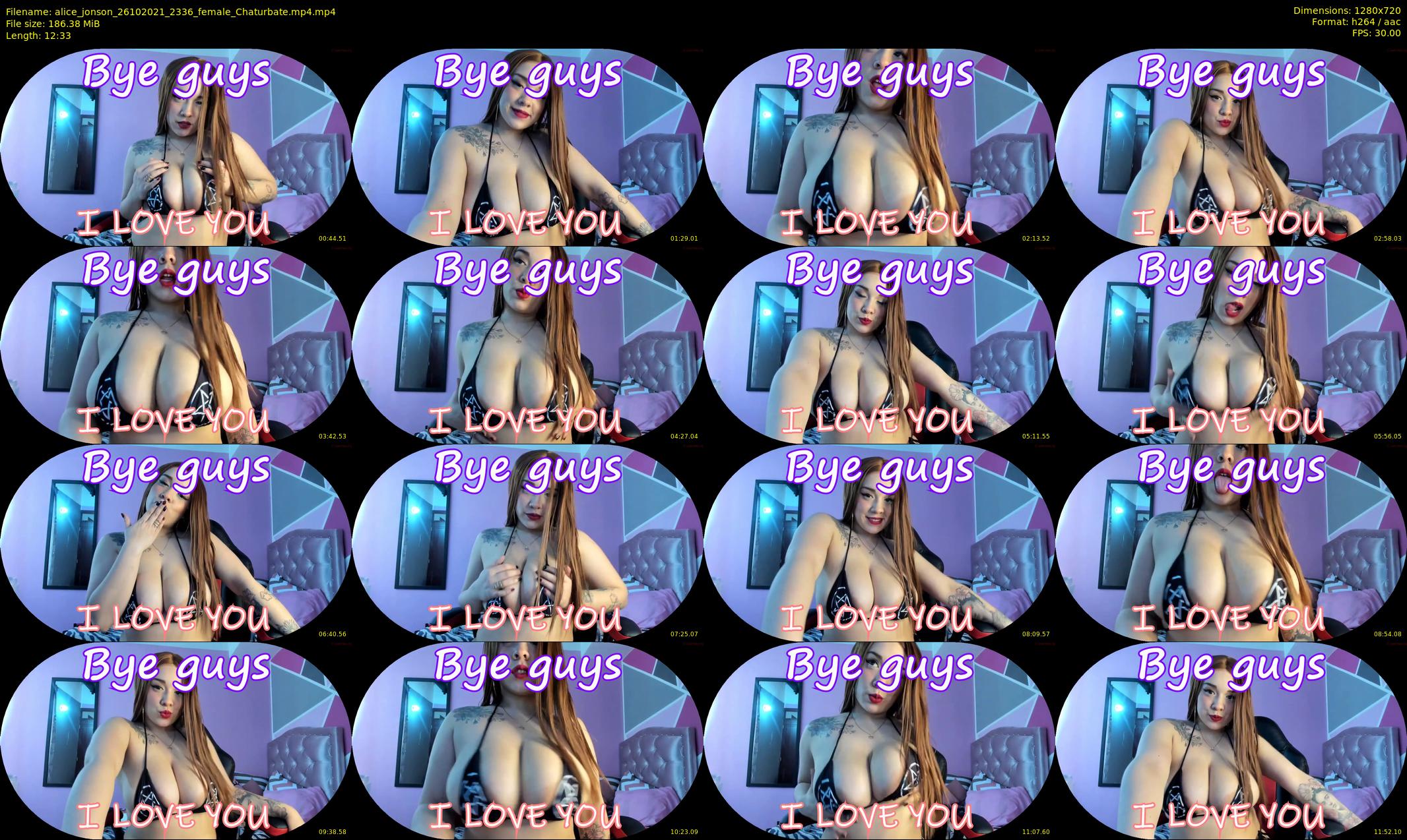 alice_jonson — 13 minute Chaturbate female cam show recording, 720p, Oct 26, 2021