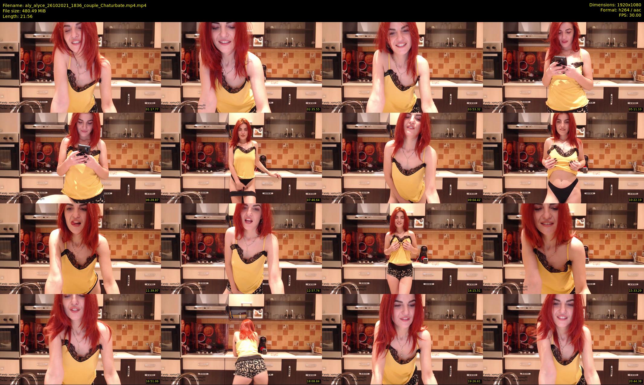 aly_alyce — 22 minute Chaturbate female cam show recording, 1080p, Oct 26, 2021