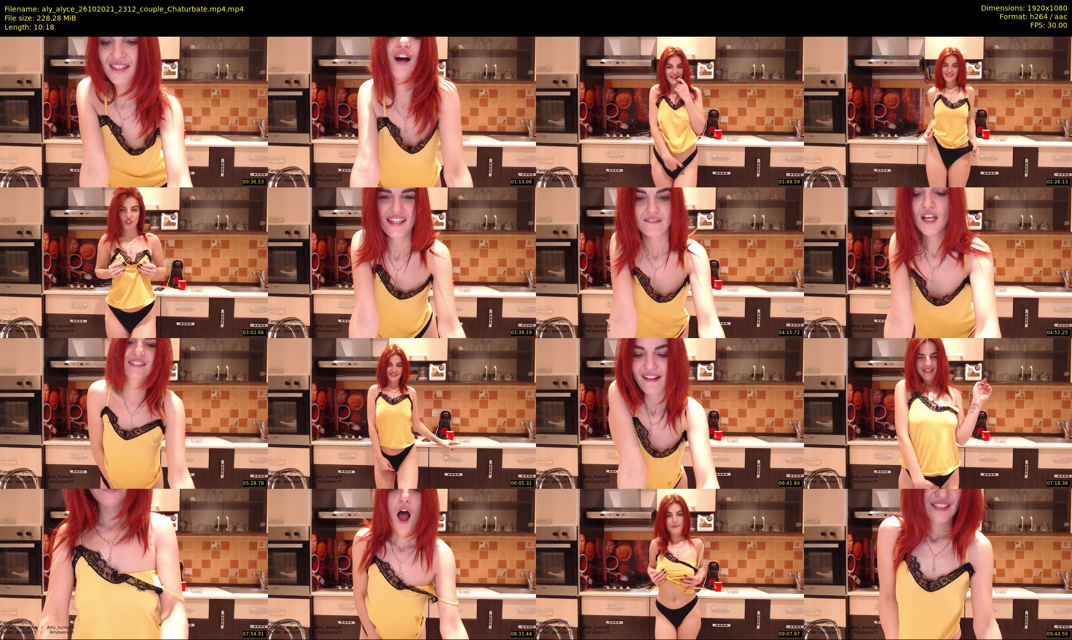 aly_alyce — 11 minute Chaturbate female cam show recording, 1080p, Oct 26, 2021